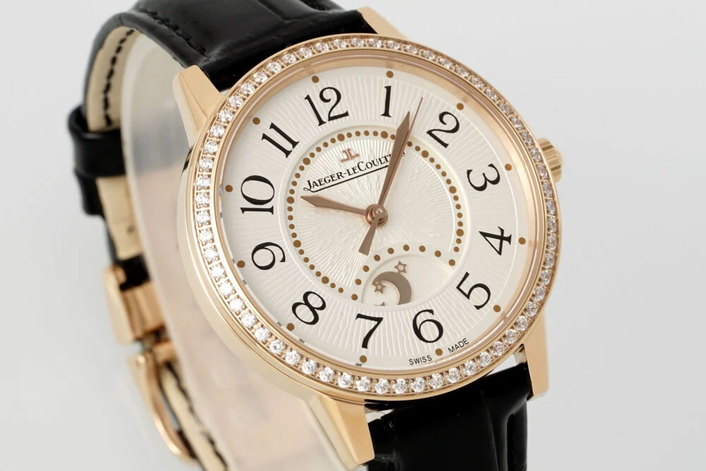 Rendez-Vous 34mm RG/LE White/Num Dial on Black Leather Strap?