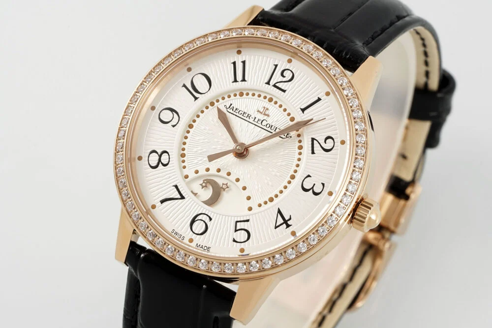 Rendez-Vous 34mm RG/LE White/Num Dial on Black Leather Strap?