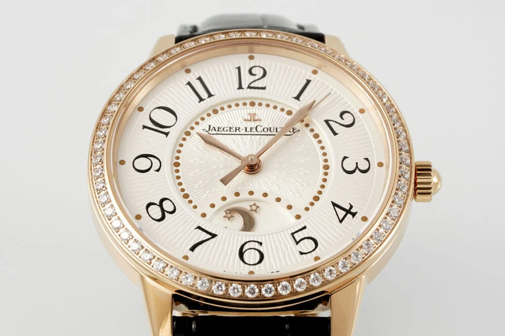 Rendez-Vous 34mm RG/LE White/Num Dial on Black Leather Strap?