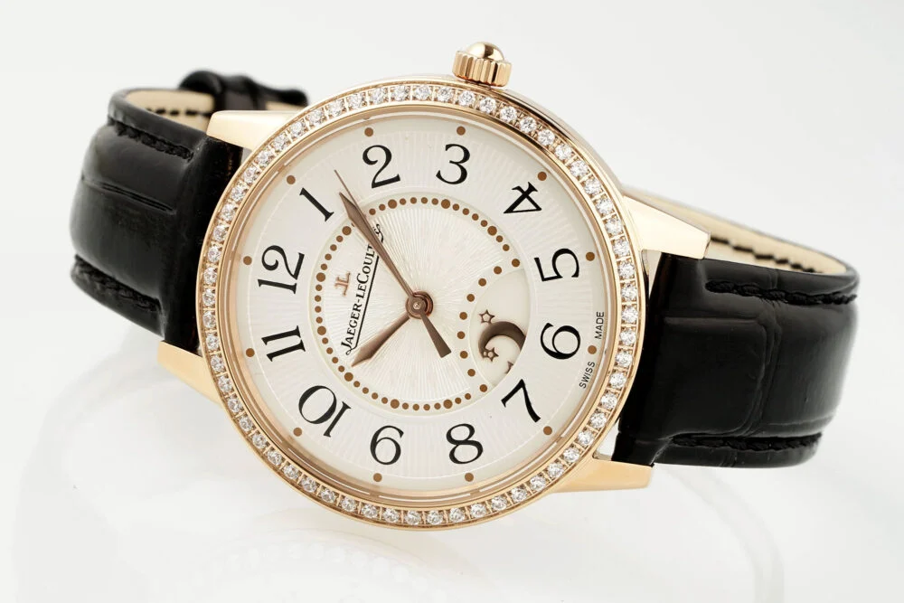 Rendez-Vous 34mm RG/LE White/Num Dial on Black Leather Strap?