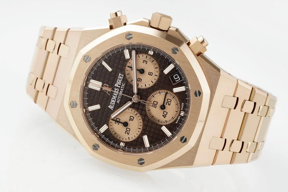 Royal Oak Chrono 26240 RG APSF Brown/RG Dial on RG Bracelet?