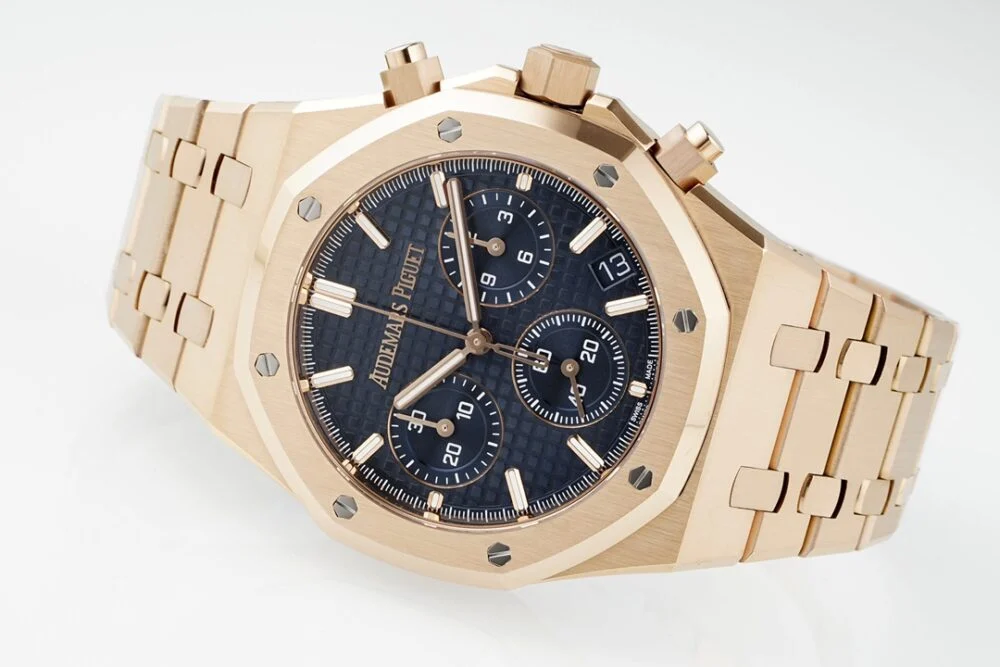 Royal Oak Chrono 26240 RG APSF Blue/RG Dial on RG Bracelet?