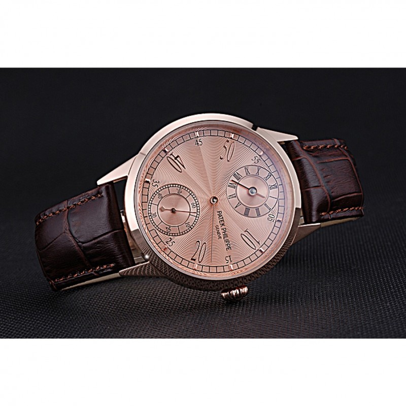 Patek Philippe Complications - 622149 - Automatic - 18k Rose-Gold Case - Replica Watch