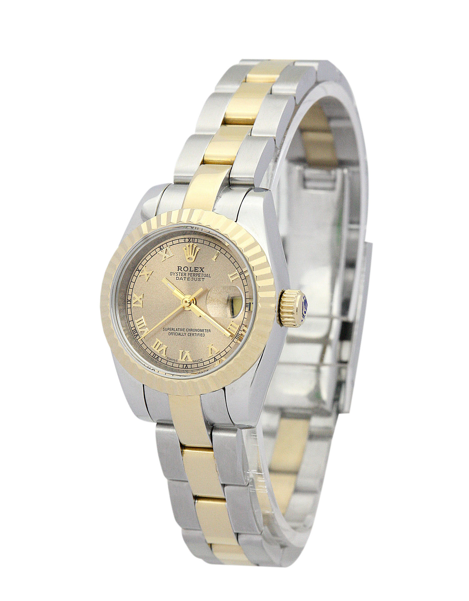 -179163 - Rolex Datejust Lady Replica Watch - Automatic - 26MM Yellow Gold Dial