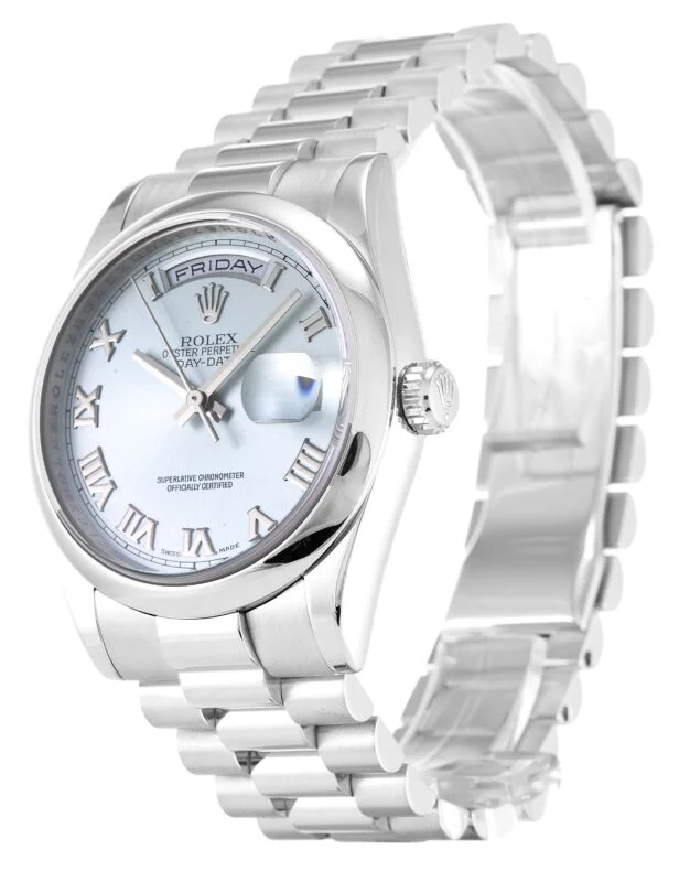 Rolex Day-Date 36mm Blue Dial 118206 Super Clone