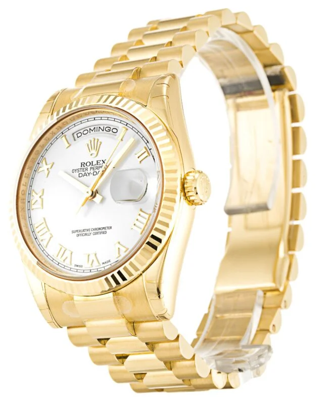 Rolex Day-Date 36mm White Dial 118238 Super Clone