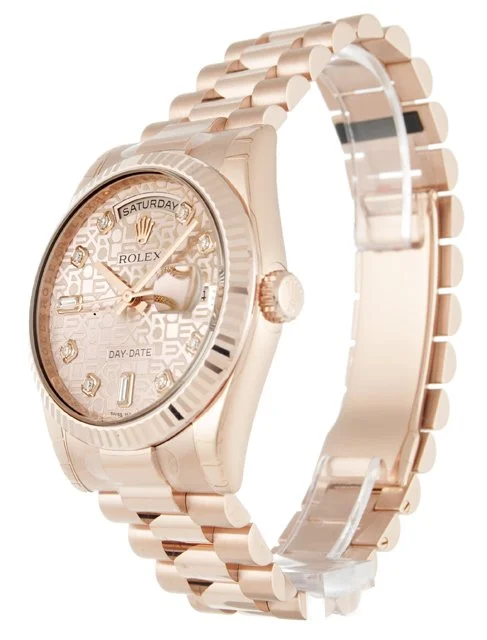 Rolex Day-Date Rose Dial Super Clone 118235 F
