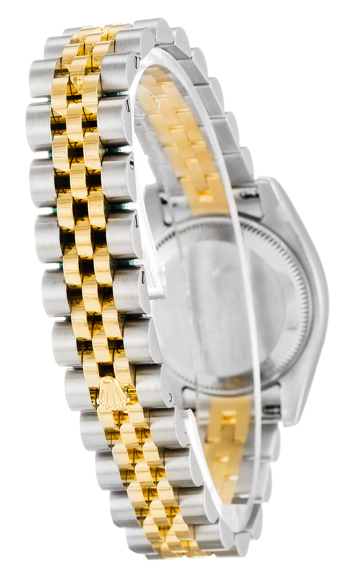 Rolex Datejust Lady 179163 Replica Watch, Automatic, 26mm Gold Case, Baton Blue Dial