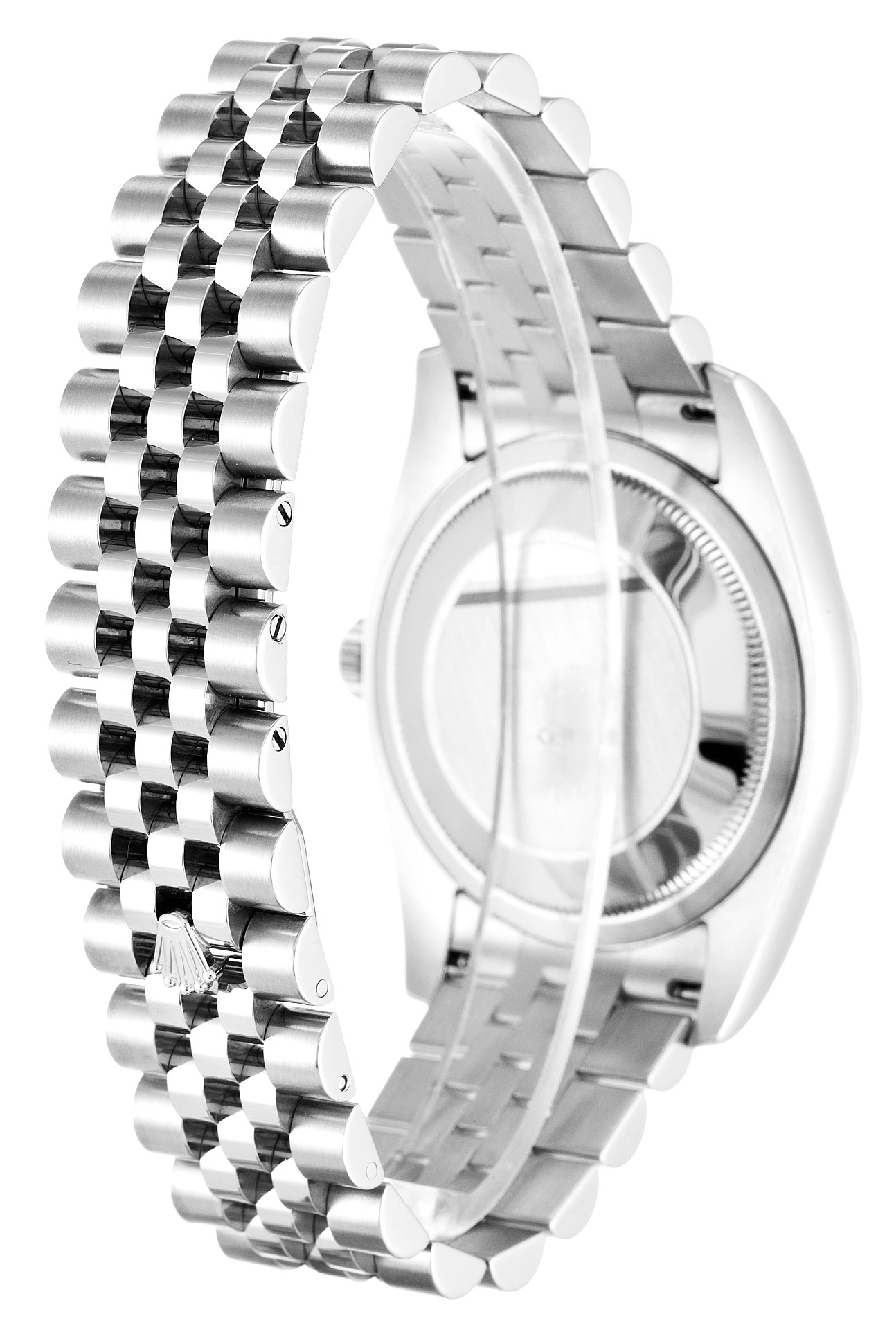 Rolex Datejust 116234 Automatic Watch, 36MM Steel & White Gold Case, Baton Dial, Mens, Water