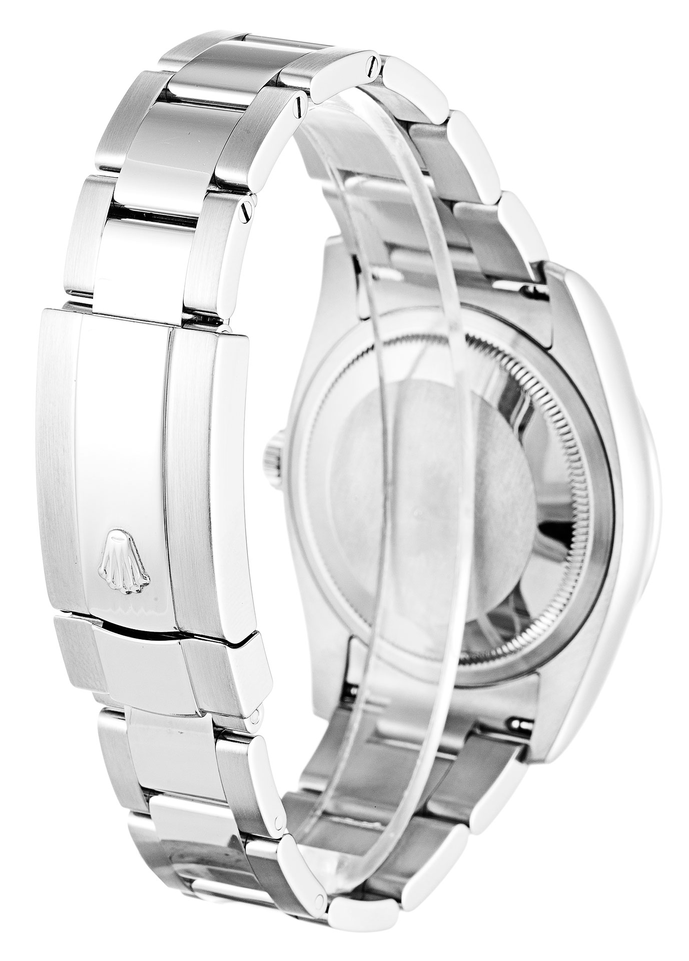 Rolex Datejust 116244 - Ladies Automatic - 36mm Steel & White Gold - Floral Arabic Dial Watch