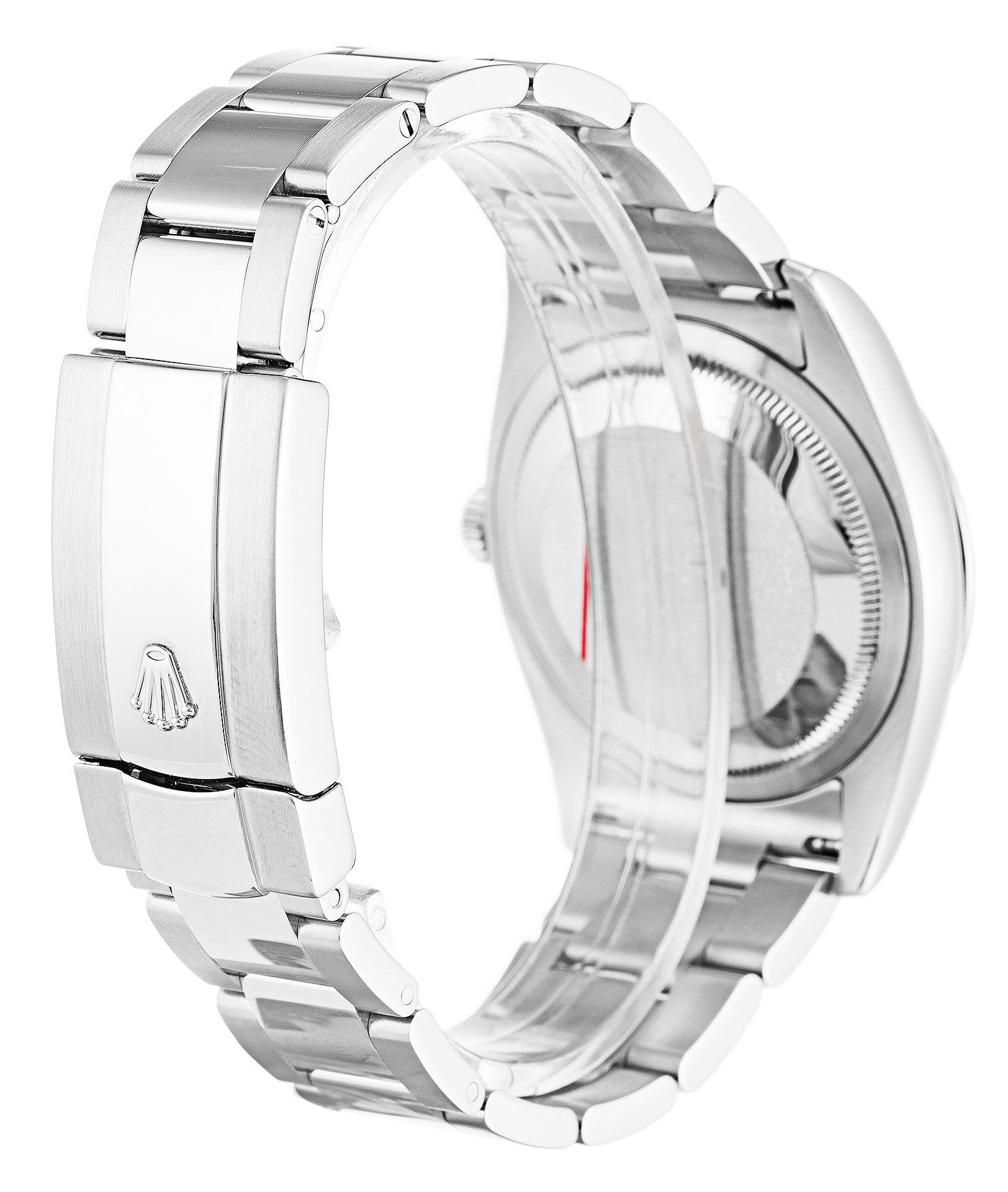 Rolex Turn-O-Graph 116264 Automatic Mens Watch, White Baton Dial, 36mm Steel & White Gold Case