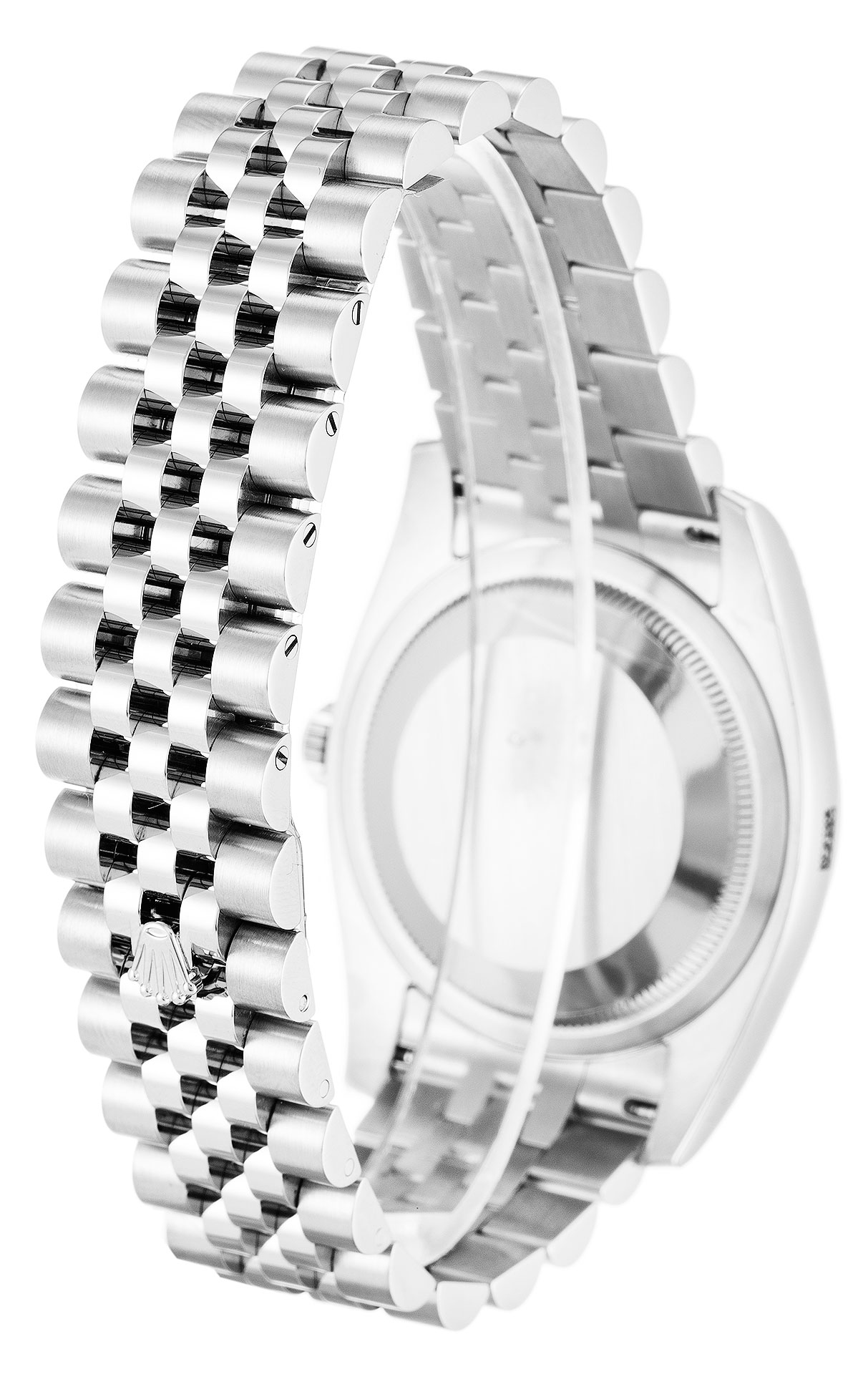 Rolex Datejust 116234 Replica, Automatic, 36mm Steel & White Gold Case, Mother of Pearl Black Dial