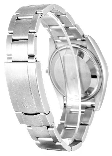 Rolex Air-King 114200 Replica Watch, Automatic Movement, 34 MM Steel Case, Blue Arabic Dial