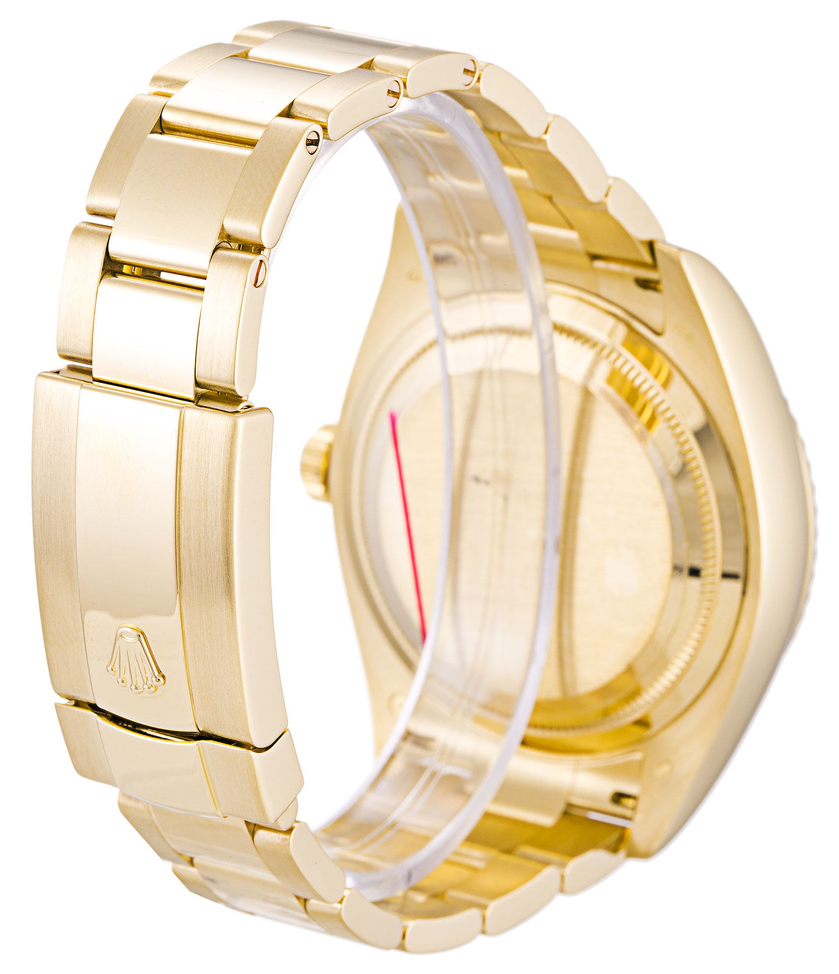 - ROLEX 326938 - Sky-Dweller - Automatic - Yellow Gold - 42mm - Champagne Arabic Dial - Mens