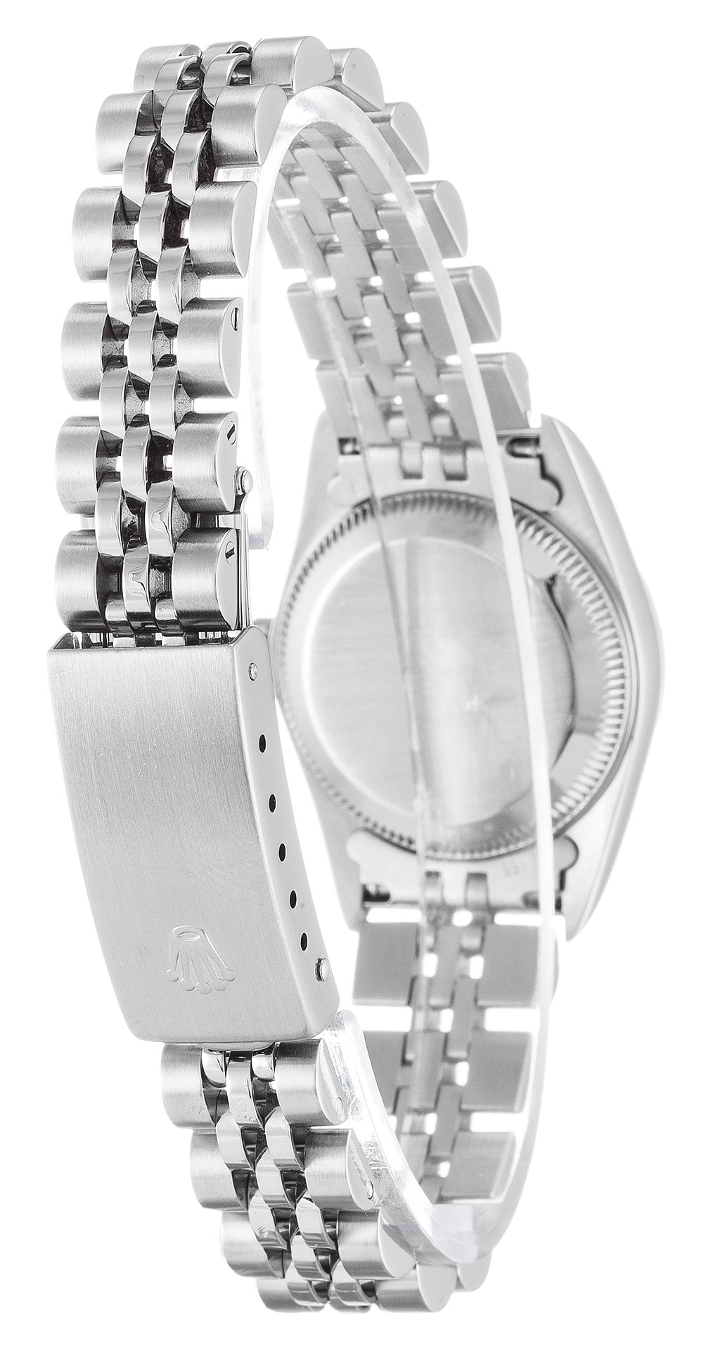 Rolex Lady Oyster Perpetual 67194 Replica Watch, Silver Baton Dial, 24mm Steel Case, Automatic