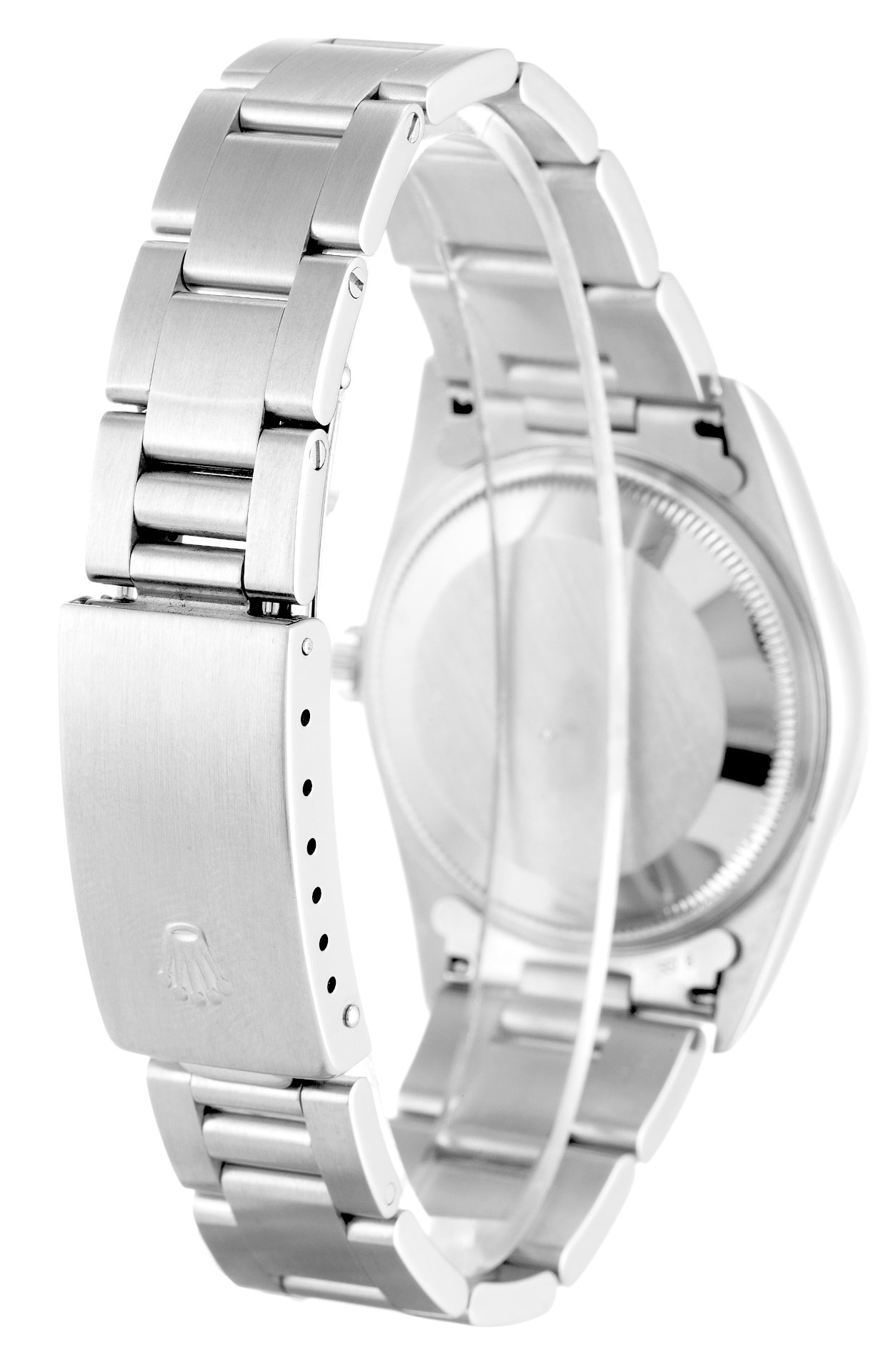 Rolex Oyster Perpetual Date 15200 Replica Watch, Automatic, 34 MM Steel Case, Salmon Arabic Dial