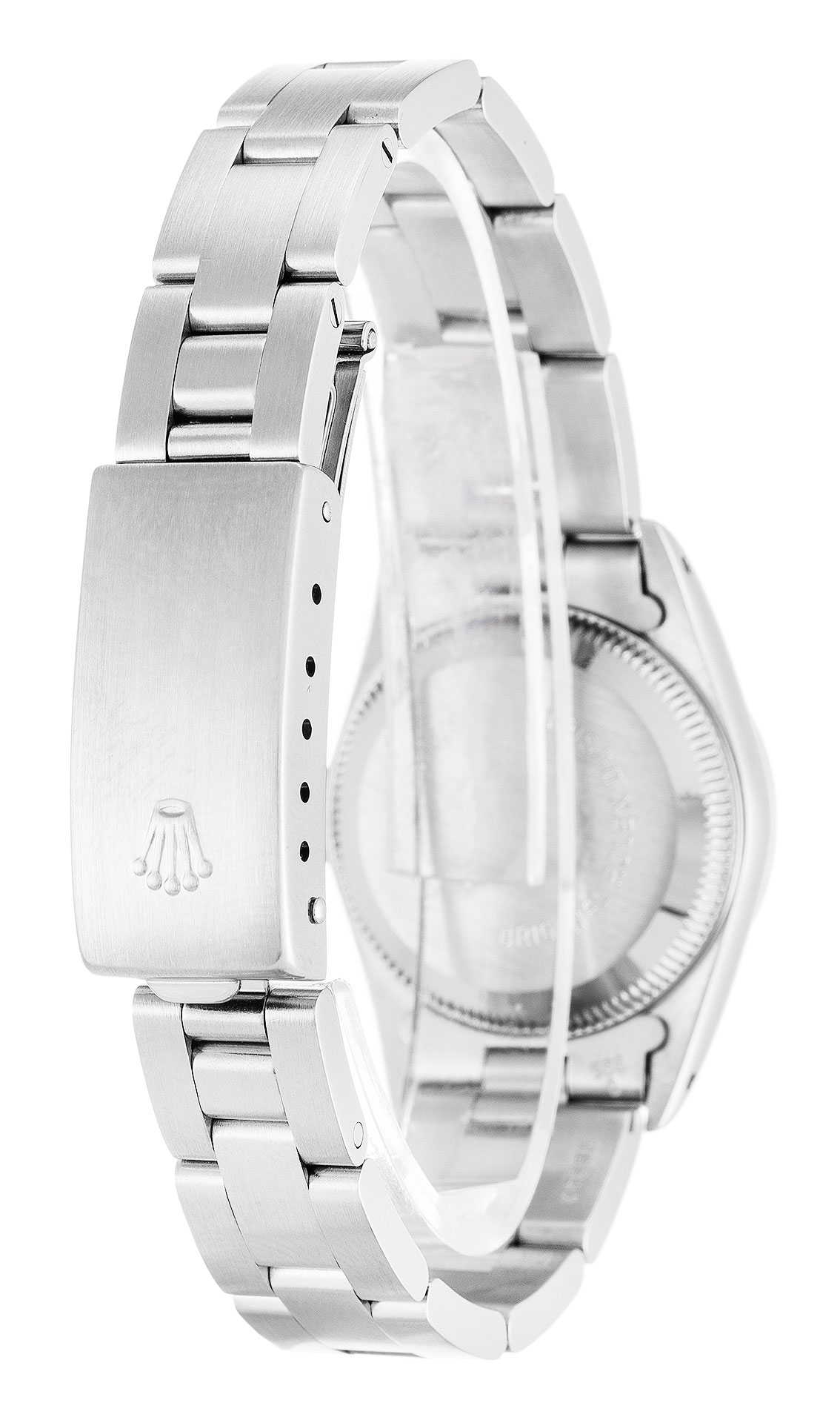 Rolex Lady Oyster Perpetual 67180 Automatic Silver Baton Dial - Steel Case - Replica Watch
