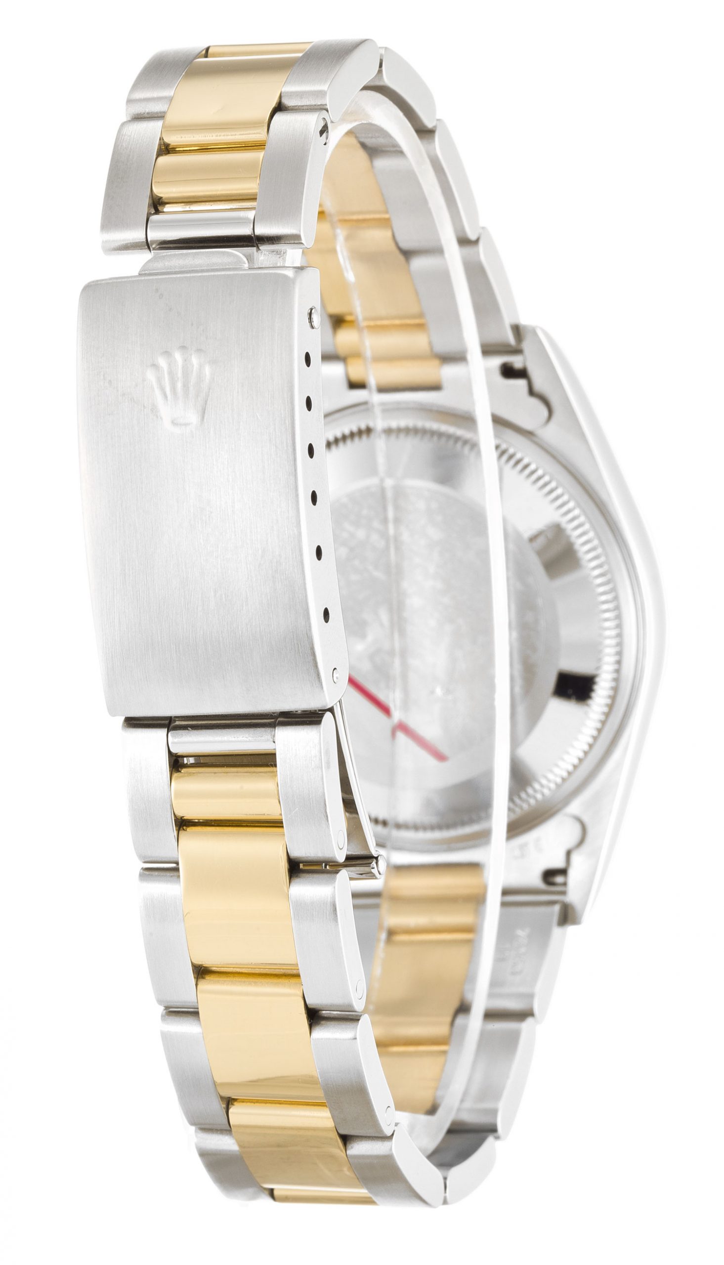 Rolex Oyster Perpetual Date 15223 Unisex Automatic 34MM Steel & Yellow Gold Case Arabic White Dial