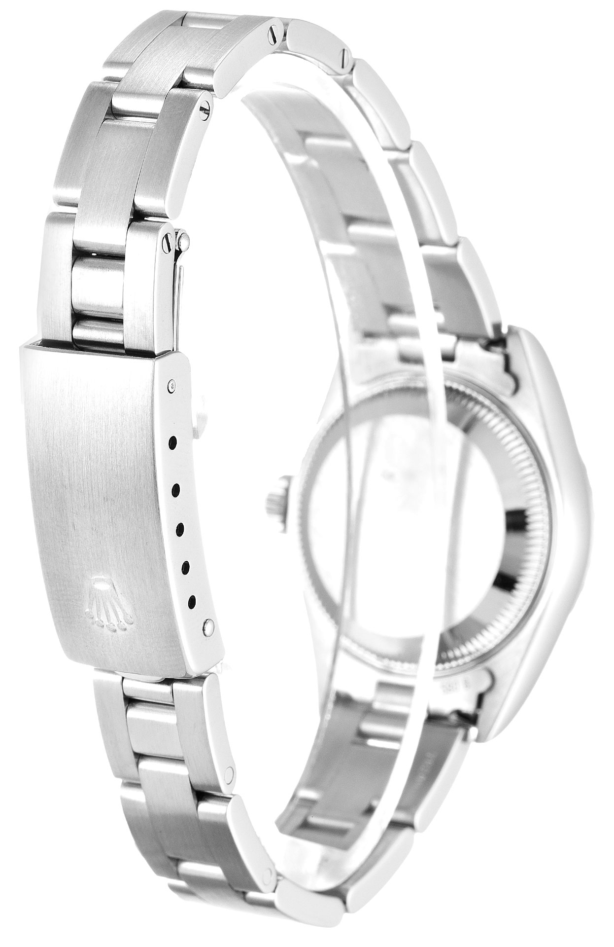 Rolex Lady Oyster Perpetual 79240 Replica Watch, Automatic Movement, 26mm Steel Case, Blue Arabic