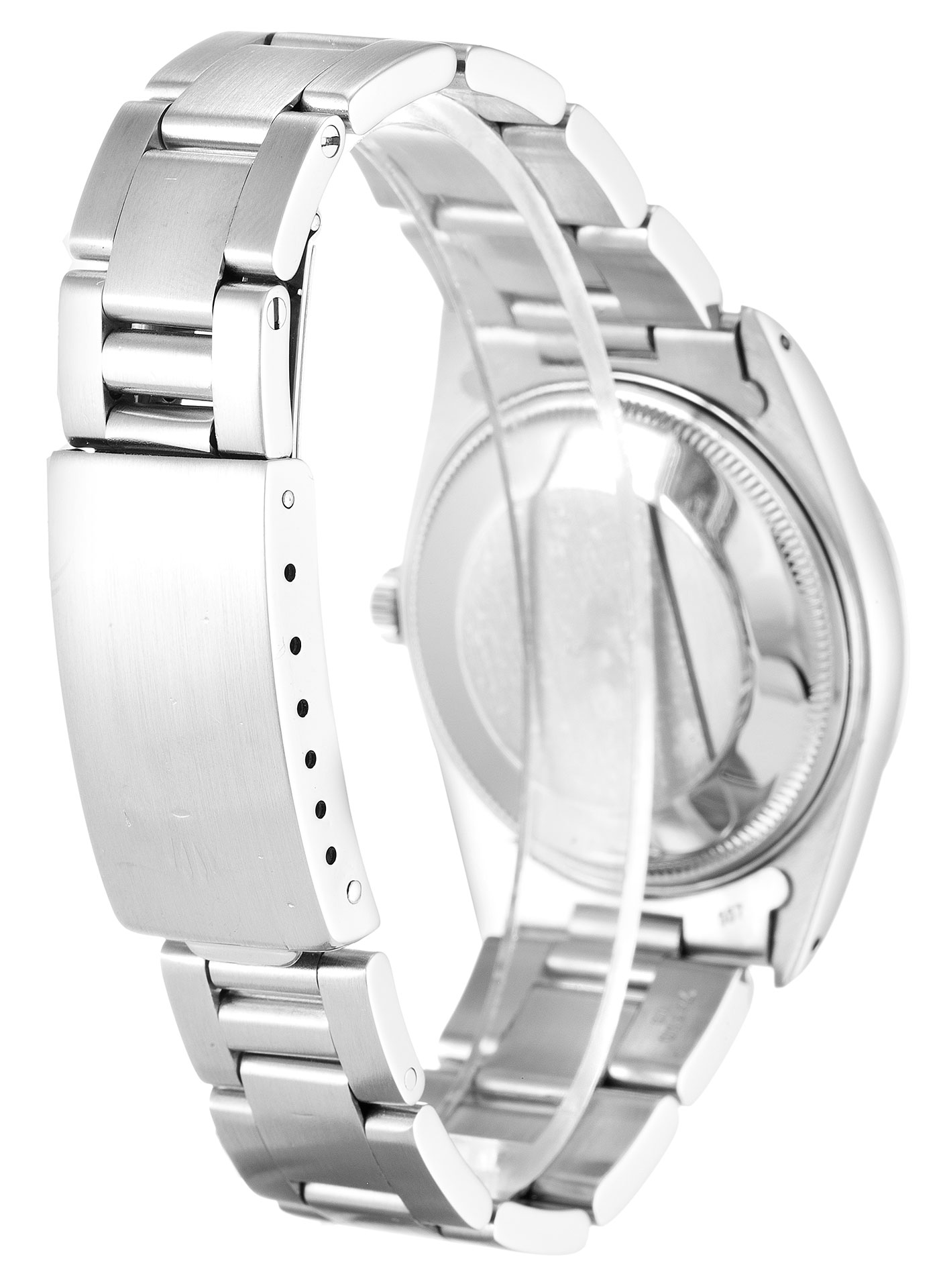 Rolex Oyster Perpetual Date 15000 Automatic Steel Case White Roman Numeral Dial Replica Watch