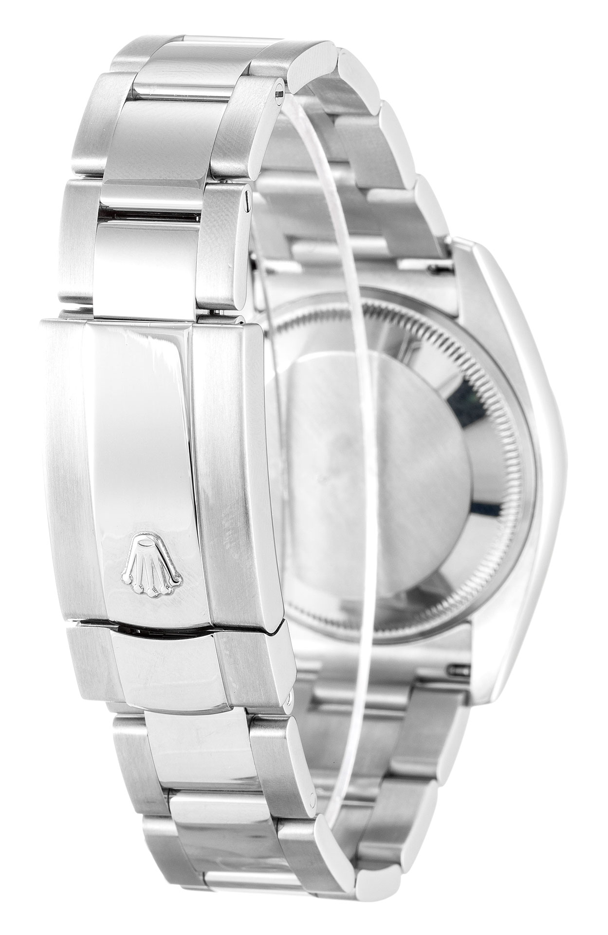 - ROLEX OYSTER PERPETUAL DATE 115210 - Automatic - Silver Dial - White Roman Numeral - 34 MM