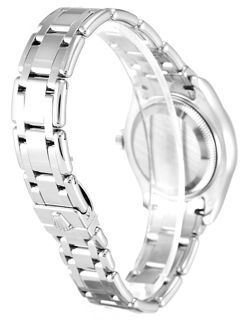 Rolex Pearlmaster 80359 Replica Watch, Automatic Movement, 29 MM White Gold Case, Diamond Set