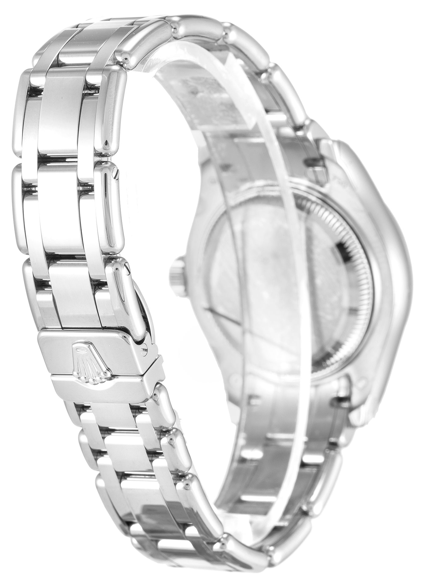 Rolex Pearlmaster 80319 AUTO White Gold Diamonds 29MM Ladies Watch