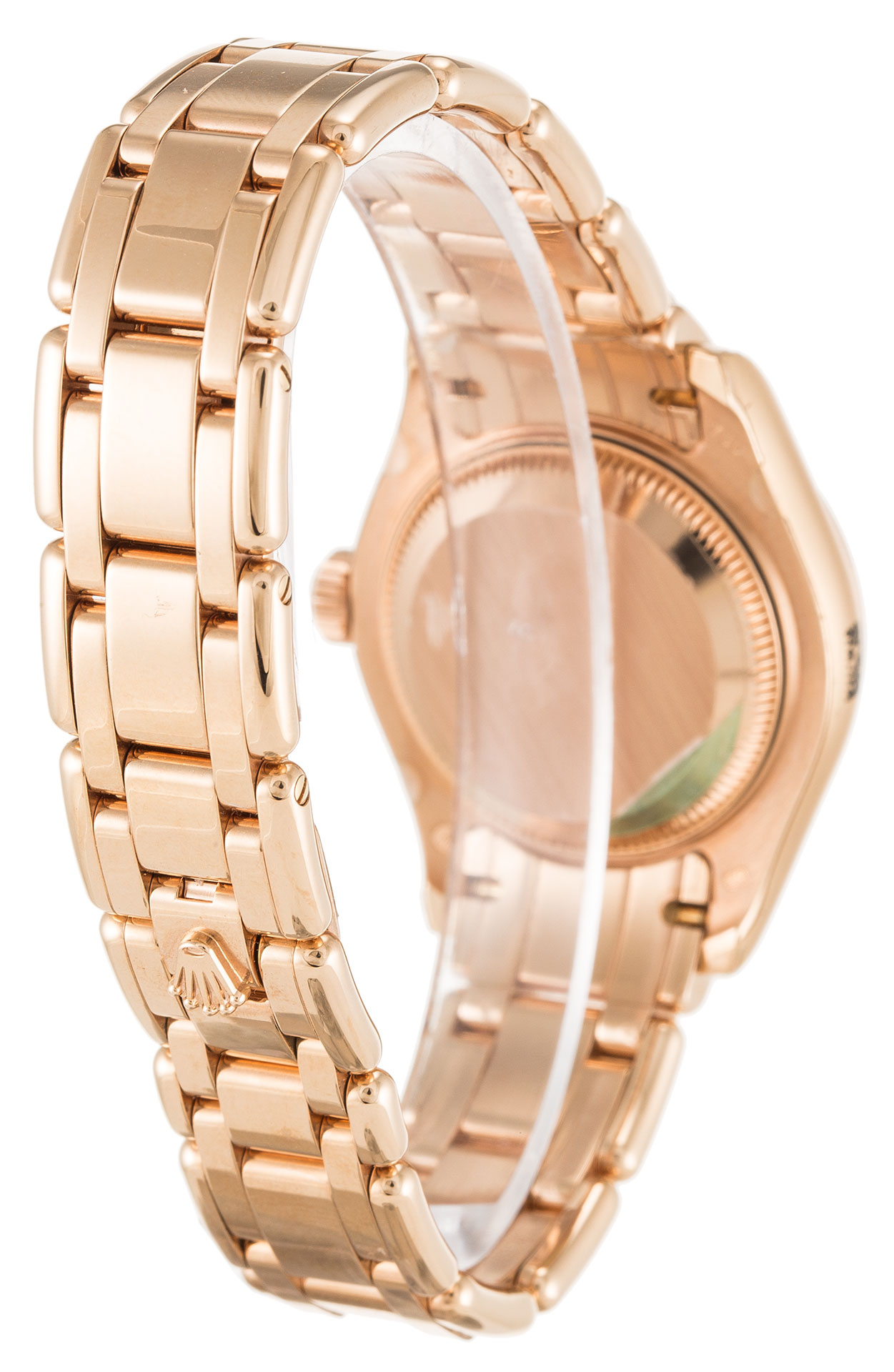 Rolex Pearlmaster 80315 Replica Watch, Automatic Movement, 29 MM Rose Gold Case, Diamond Dial