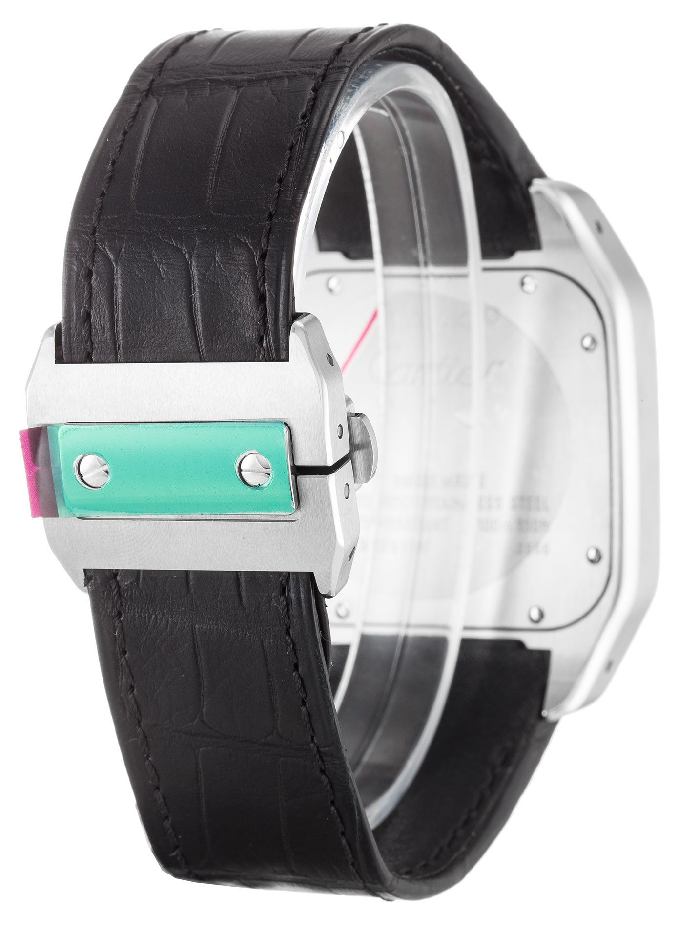 Cartier Santos 100 Mens Replica Watch W20073X8 Auto Movement, Steel Case, Roman Numeral Dial