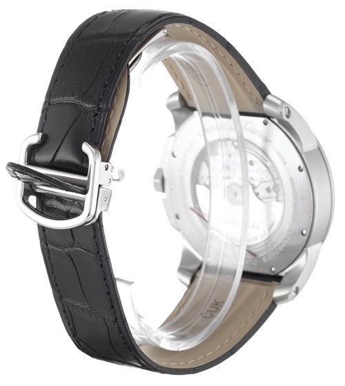 - CARTIER - CALIBRE DE CARTIER W7100037 - Automatic - Mens - 42MM Steel Case - White Roman