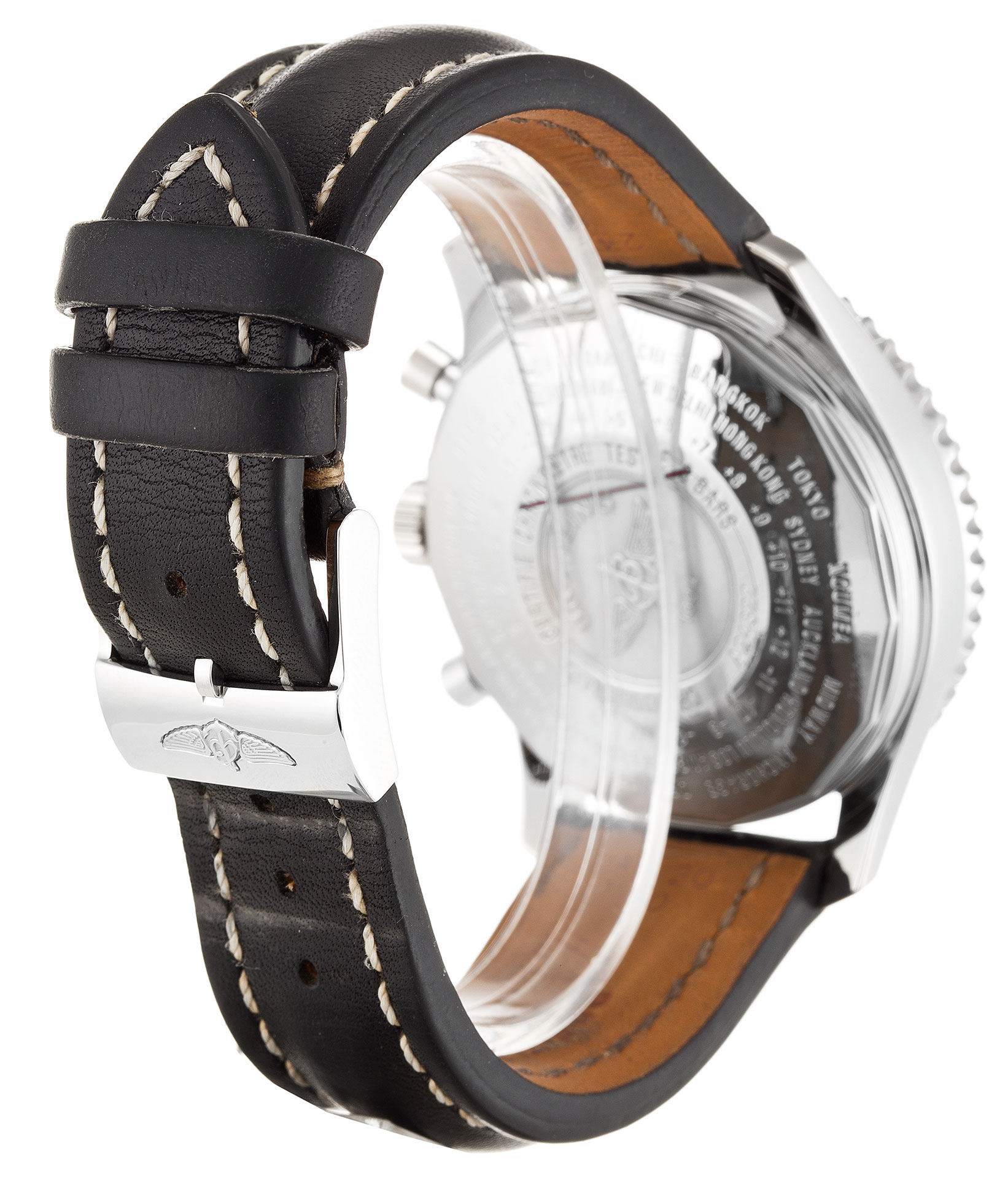 Breitling Navitimer World A24322 | Mens | Quartz | 46mm Steel Case | Baton Dial | Water Resistant