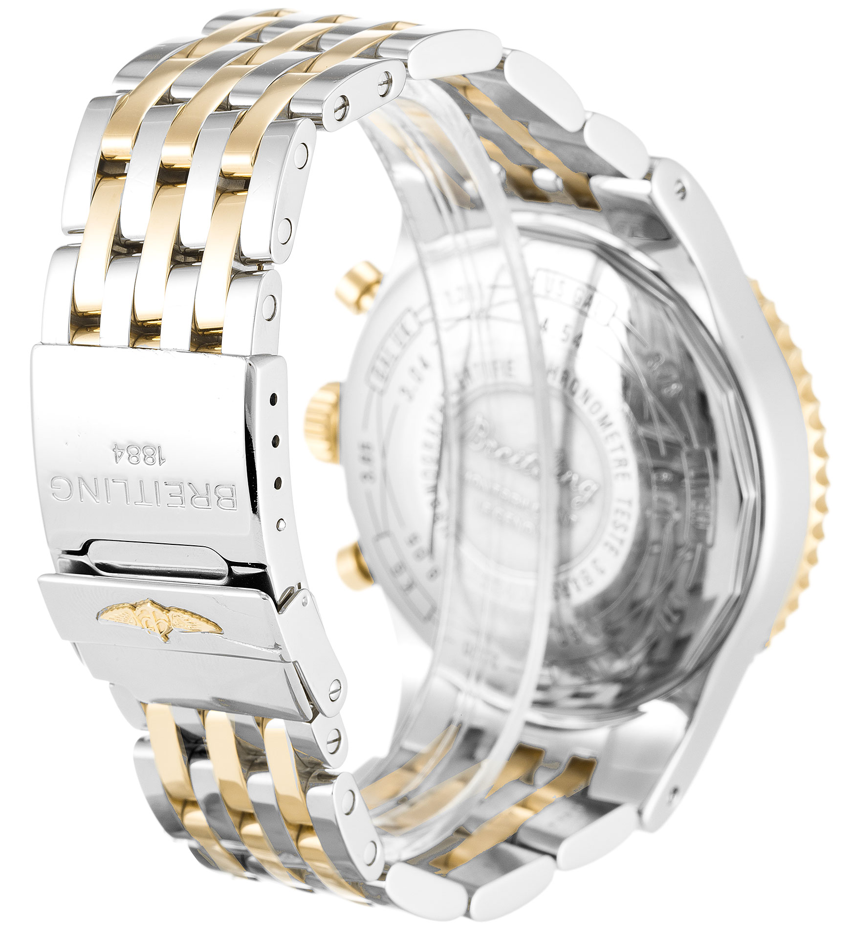 Breitling Legende C23340 Mens Watch, Automatic Movement, 47mm Steel & Rose Gold Case, Baton Dial