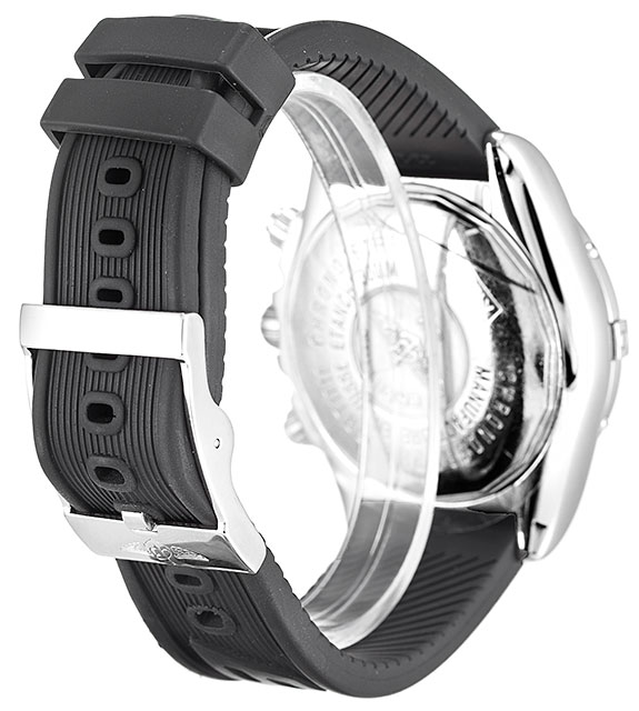 Breitling Chronomat Evolution A13356 Replica Watch, Quartz, 43.7mm Steel Case, Grey Baton Dial