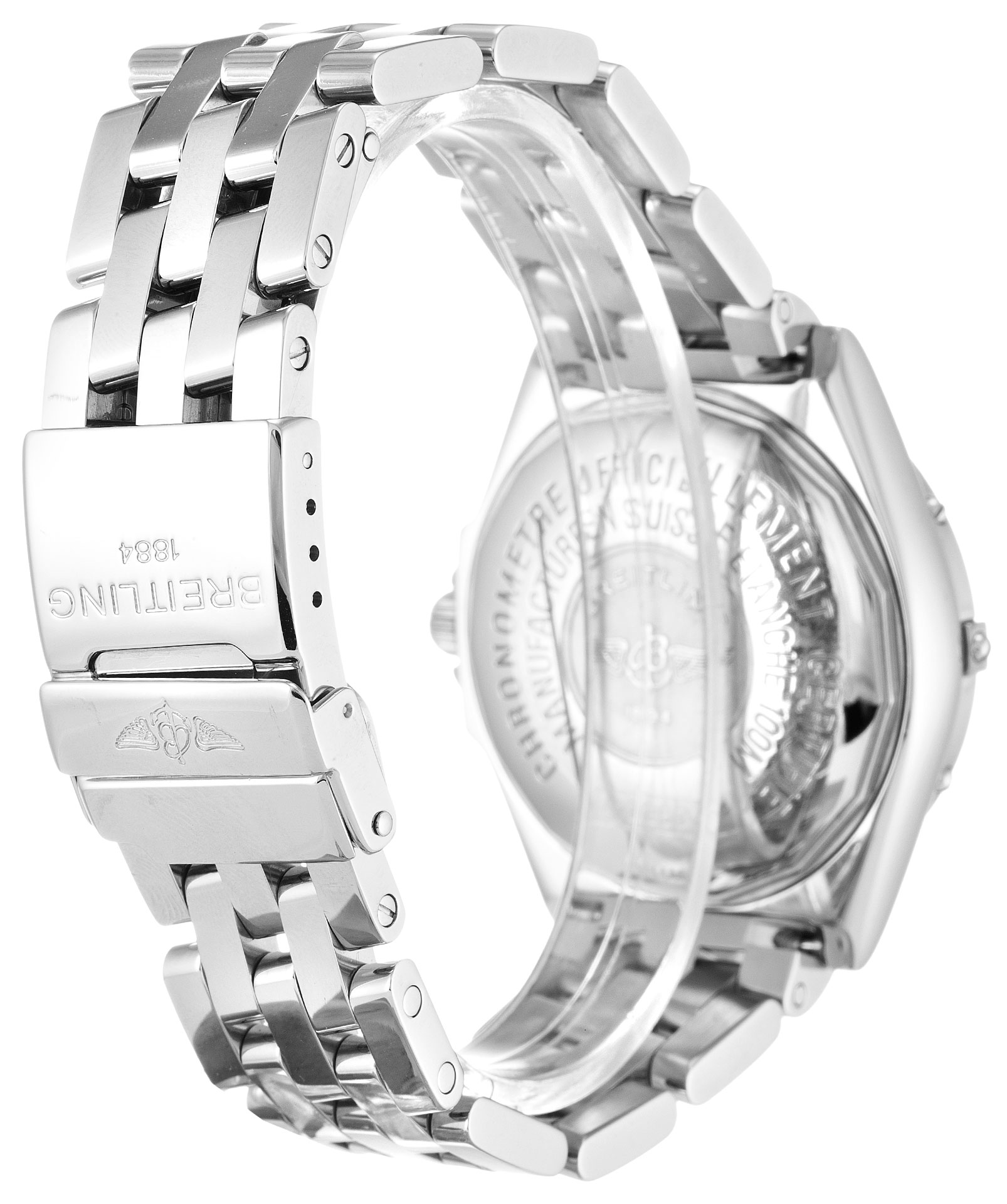 Breitling Wings Automatic A10350 Replica Watch, Automatic, 38mm Steel Case, Baton Dial, Mens