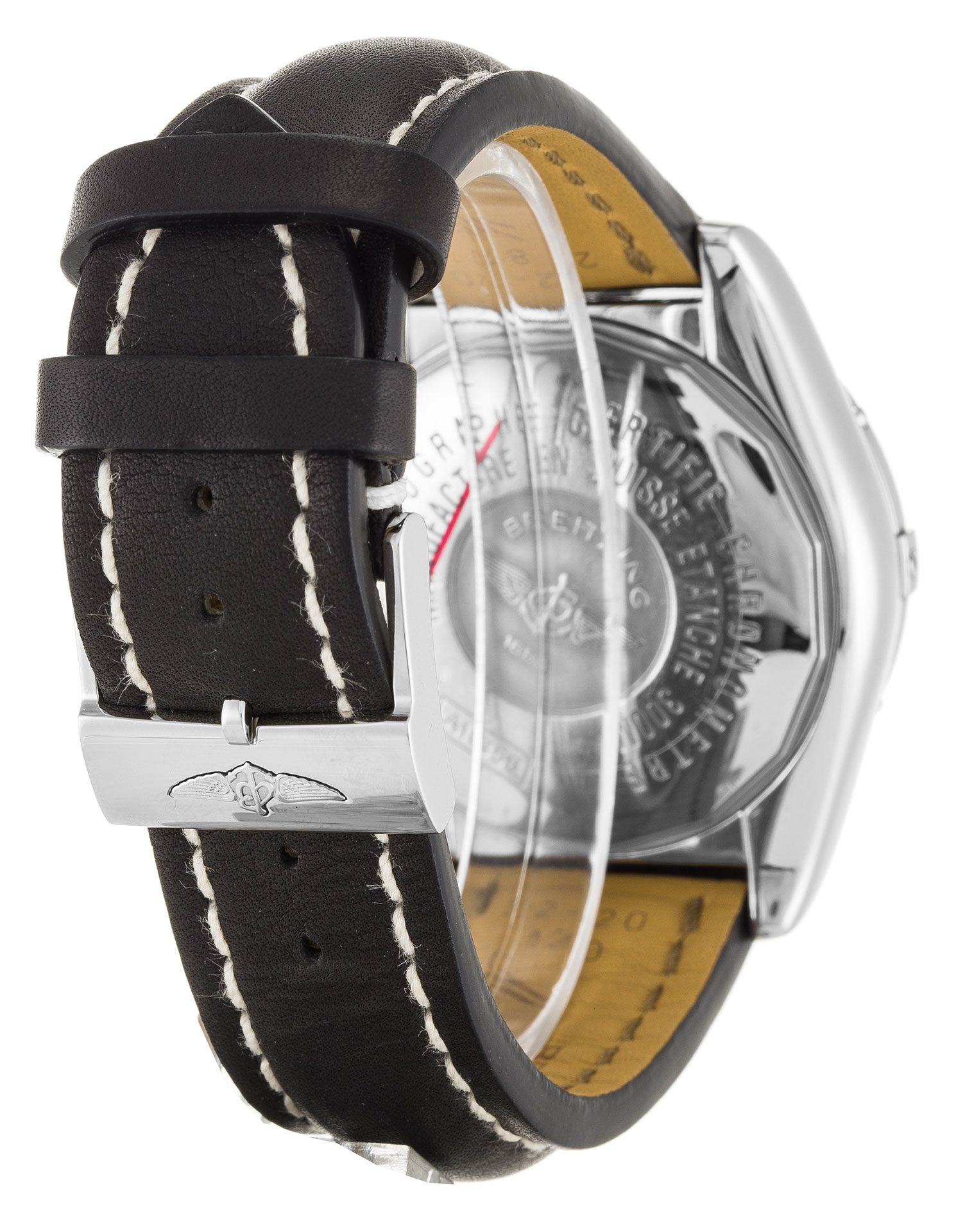 Breitling Chronomat Evolution A13356 Mens Watch, Steel Case, Baton Dial, Quartz Movement