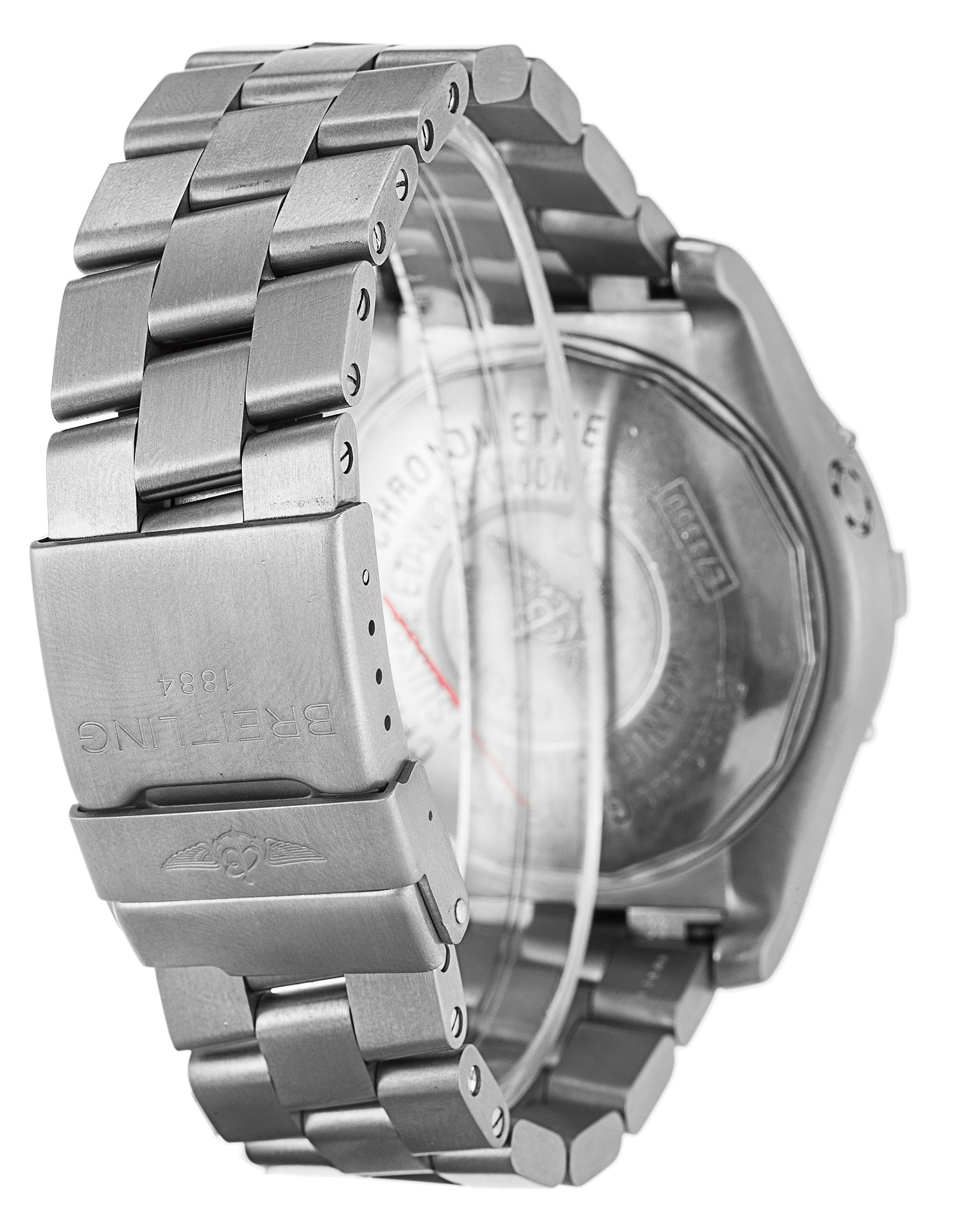 Breitling Chrono Avenger M1 E73360 Automatic Silver Dial Titanium Case Mens Quartz Watch Replica