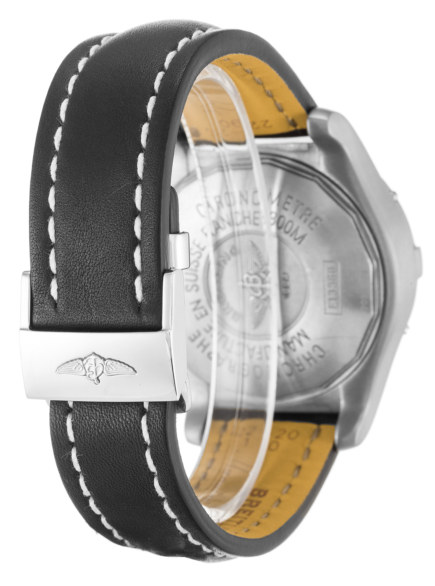 Breitling Chrono Avenger E13360 Replica Watch, Mens, Quartz Movement, Titanium Case, 44mm, Black