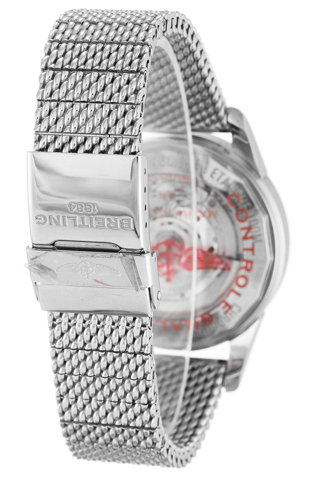Breitling Transocean Chronograph AB0152ST.OO.1240ST.01 | Automatic | Steel | Black Baton Dial