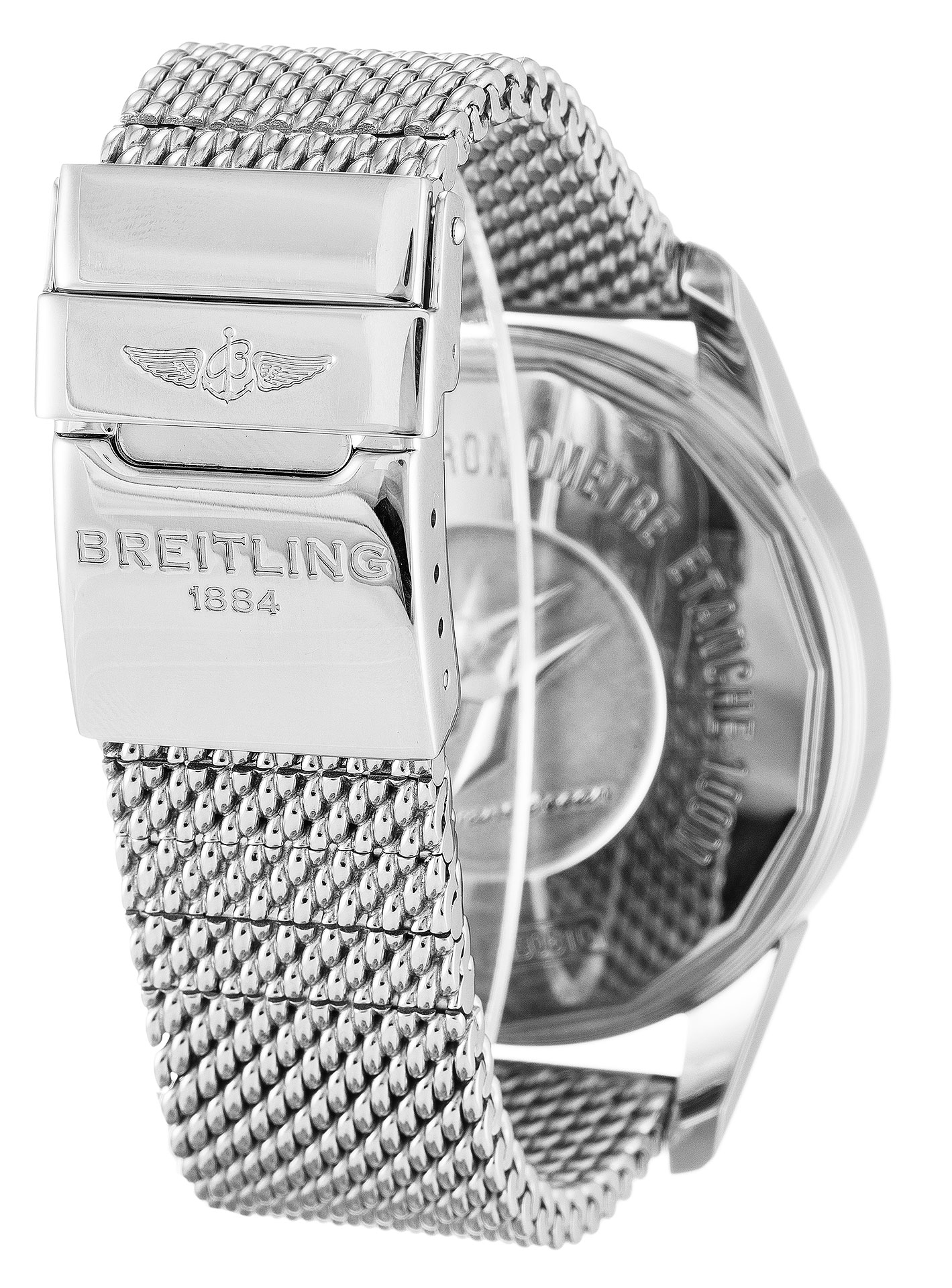 Breitling Transocean Chronograph AB0510 - Automatic - 46MM Steel Case - Black Baton Dial - Mens