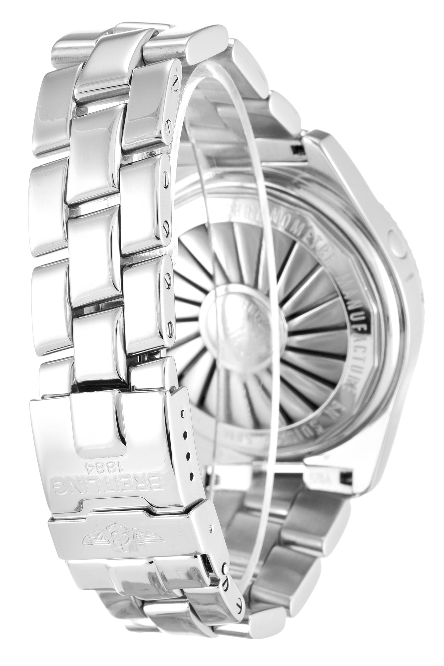 Breitling B1 A68362 Mens Replica Watch Quartz Multi Function 42mm Steel Case Arabic Dial Water