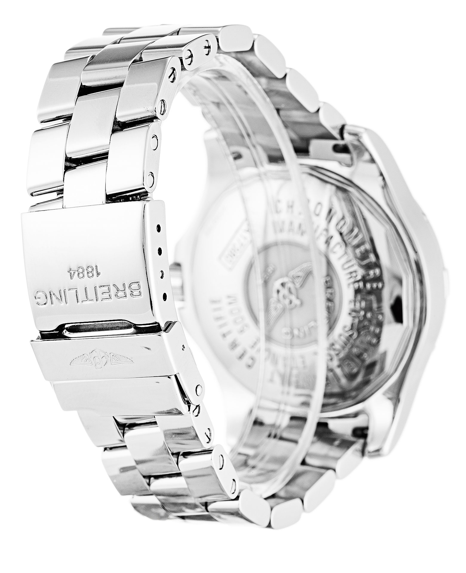 A17380ST.OO.1240ST.01 - Breitling Colt Auto Automatic Men's Watch - Silver Baton Dial