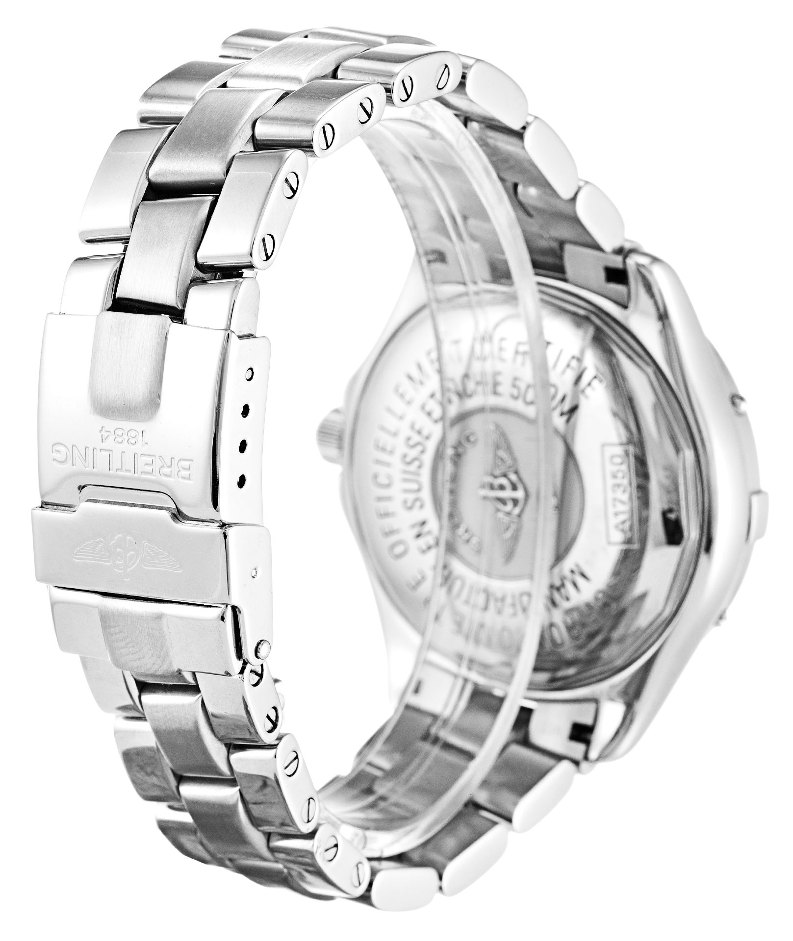 Breitling Colt Auto A17350 Automatic Silver Dial Mens Watch Replica