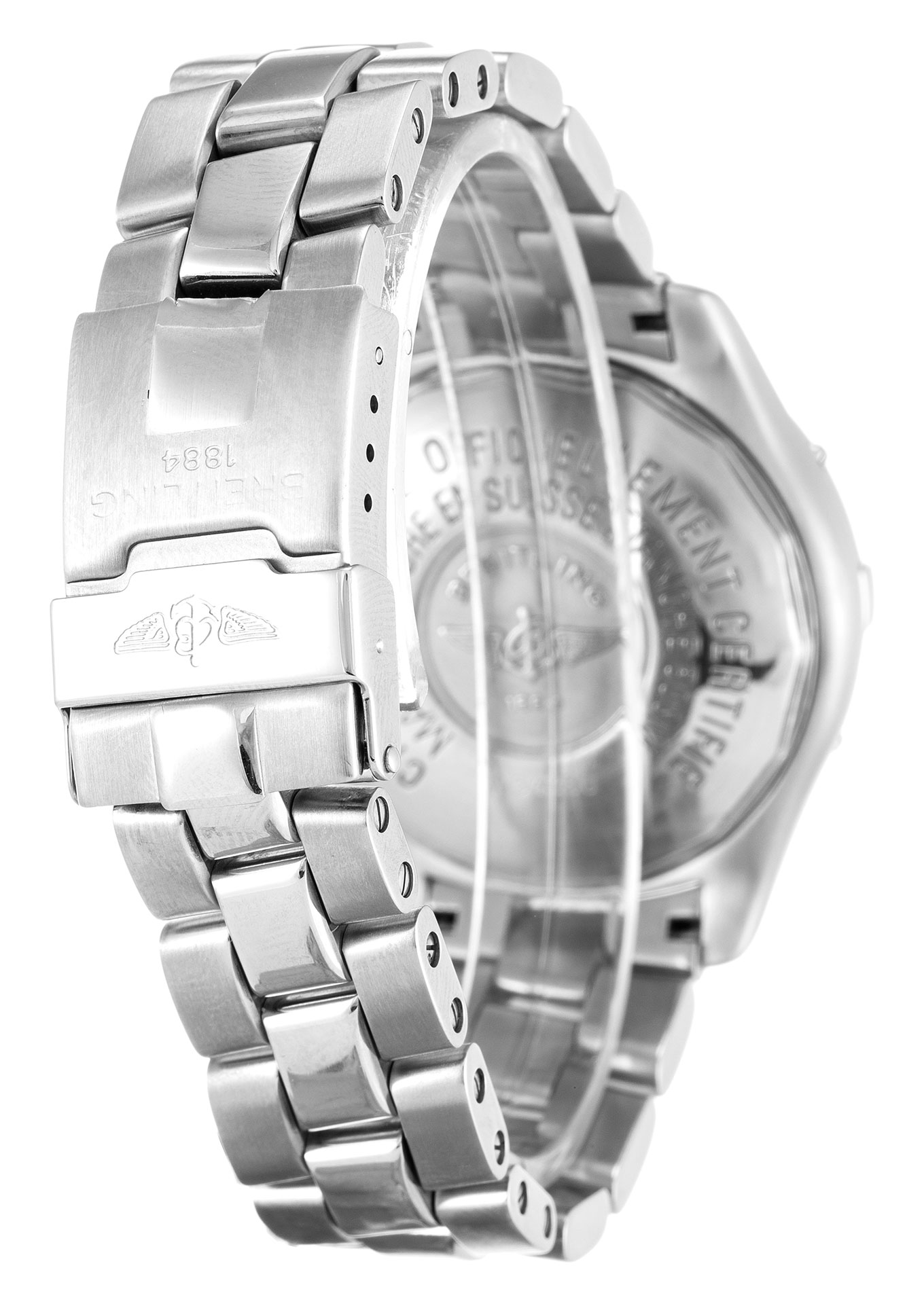 Breitling Colt Quartz A64350 Replica Watch, 38mm Steel Case, Grey Arabic Dial