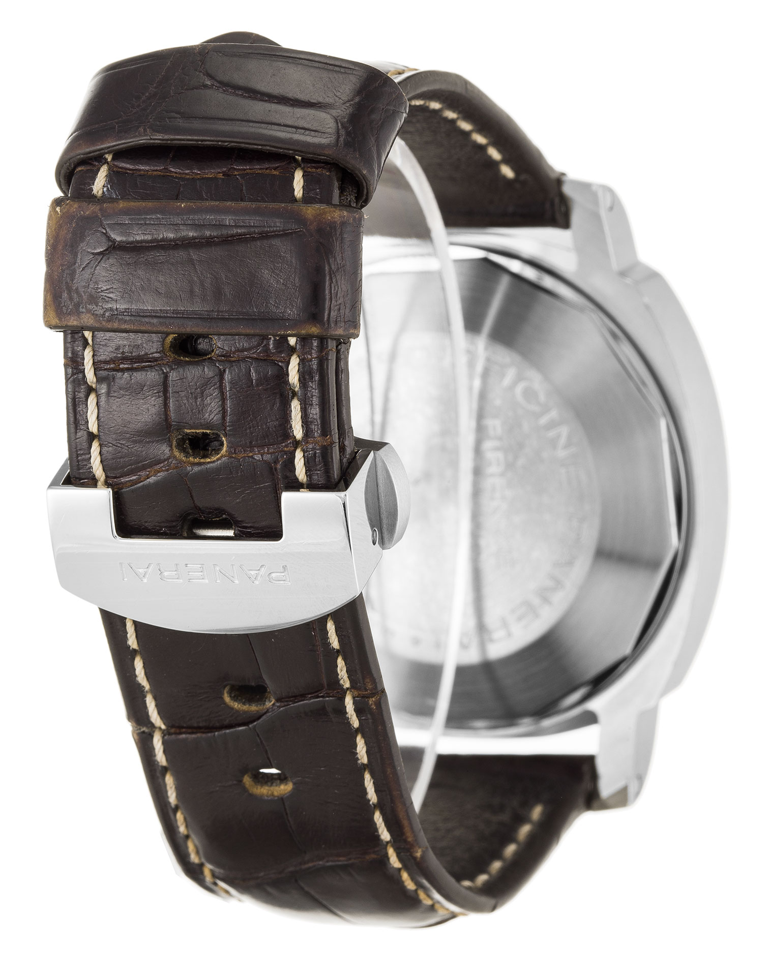 - PANERAI LUMINOR MARINA PAM00164 - Automatic - Steel Case - Black Arabic Dial - Replica Watch