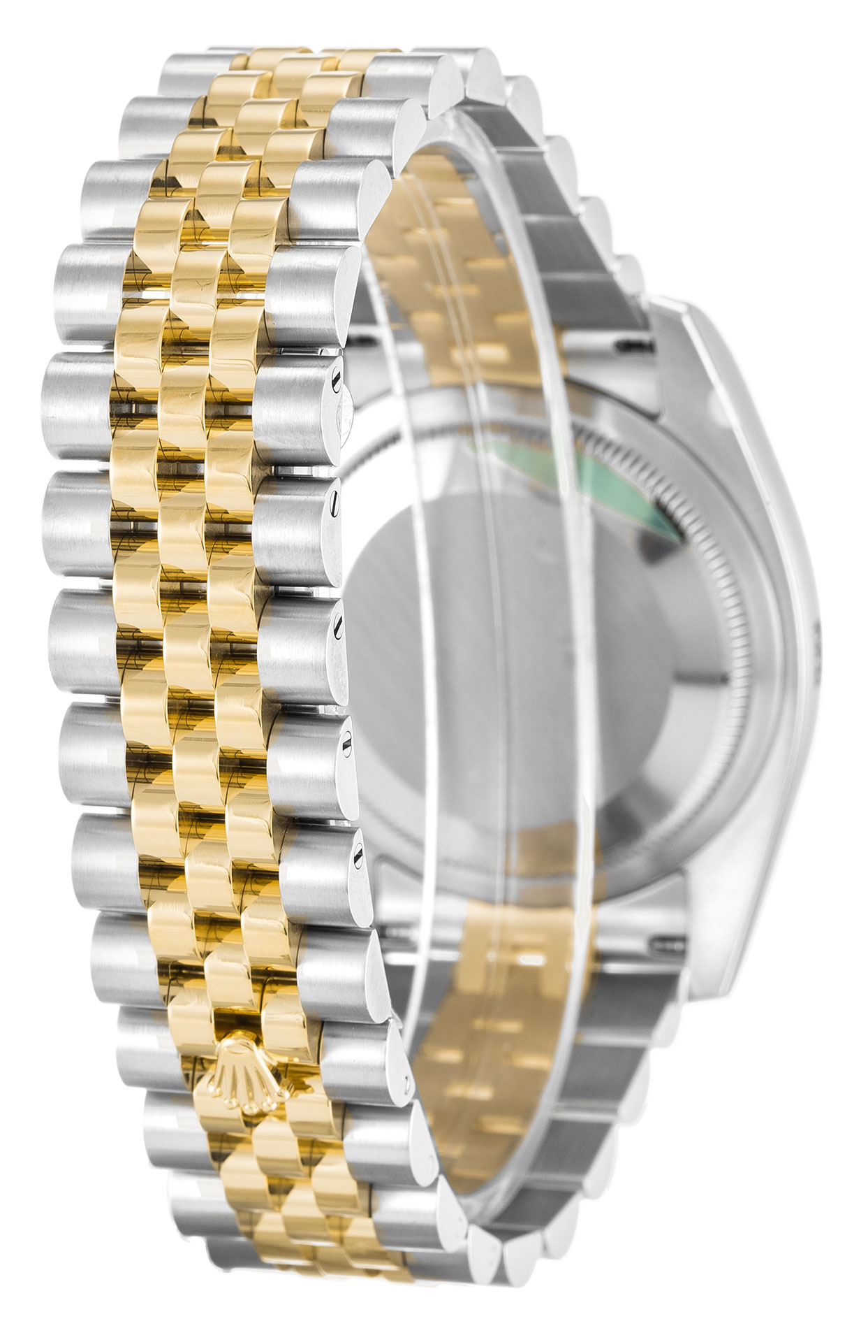 Rolex Datejust 116233 Automatic Steel & Yellow Gold 36MM Black Jubilee Diamond Bracelet Replica