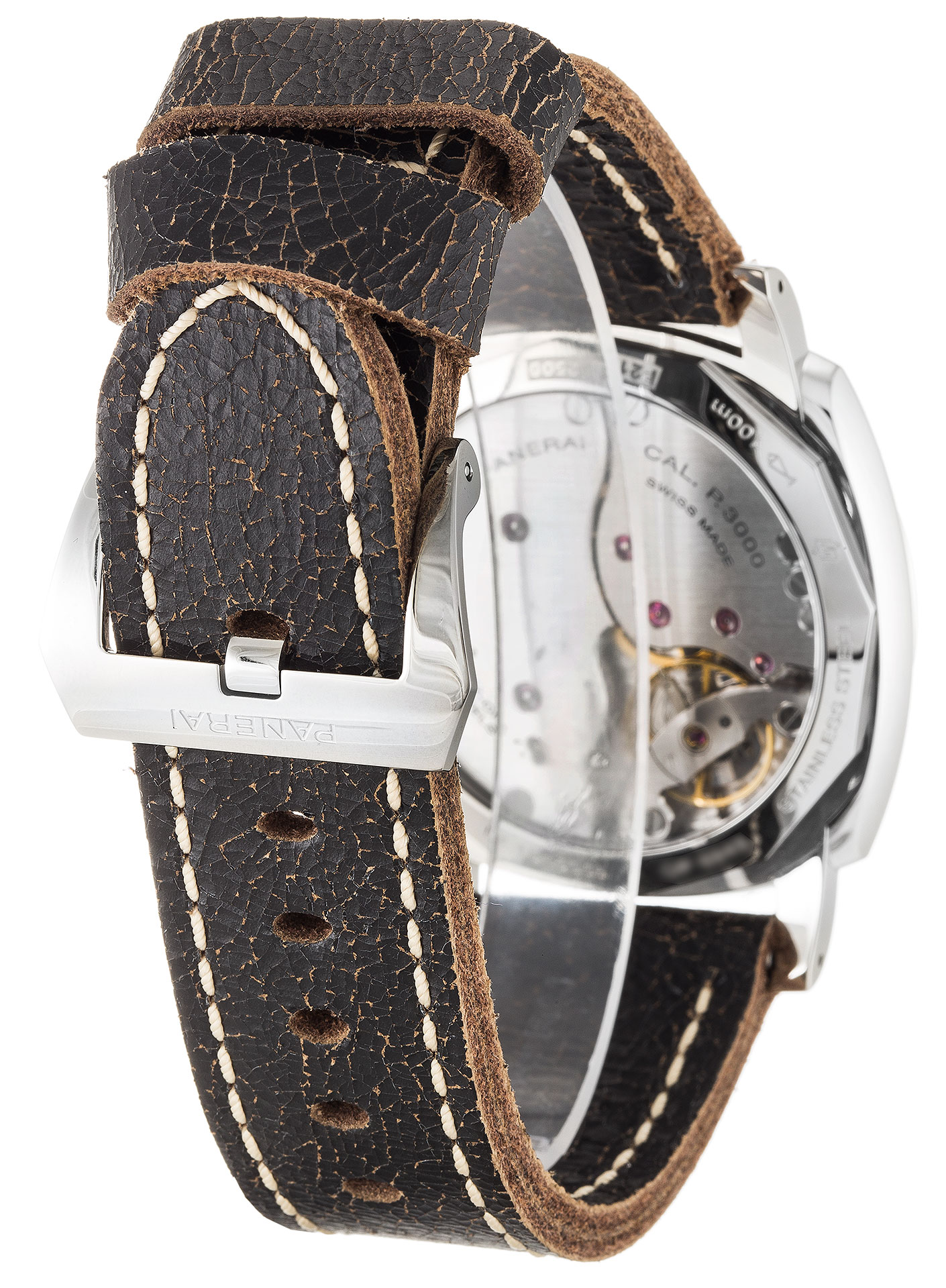 Panerai Radiomir Manual PAM00514 - Replica Watch - 47MM Steel Case - Baton Dial - Water Resistant