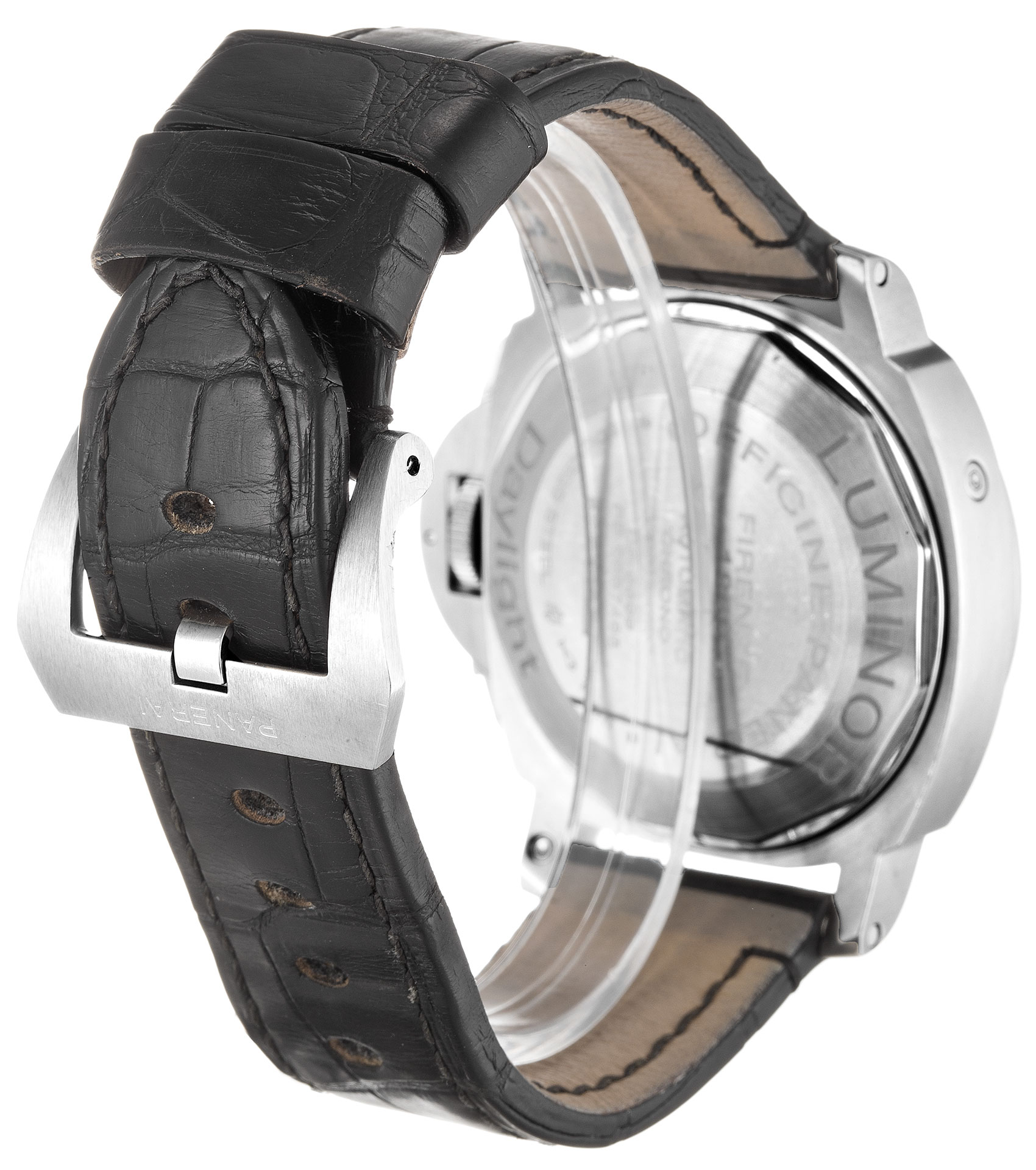 Panerai Luminor Chrono PAM00250 Automatic Silver Dial Mens Watch Replica