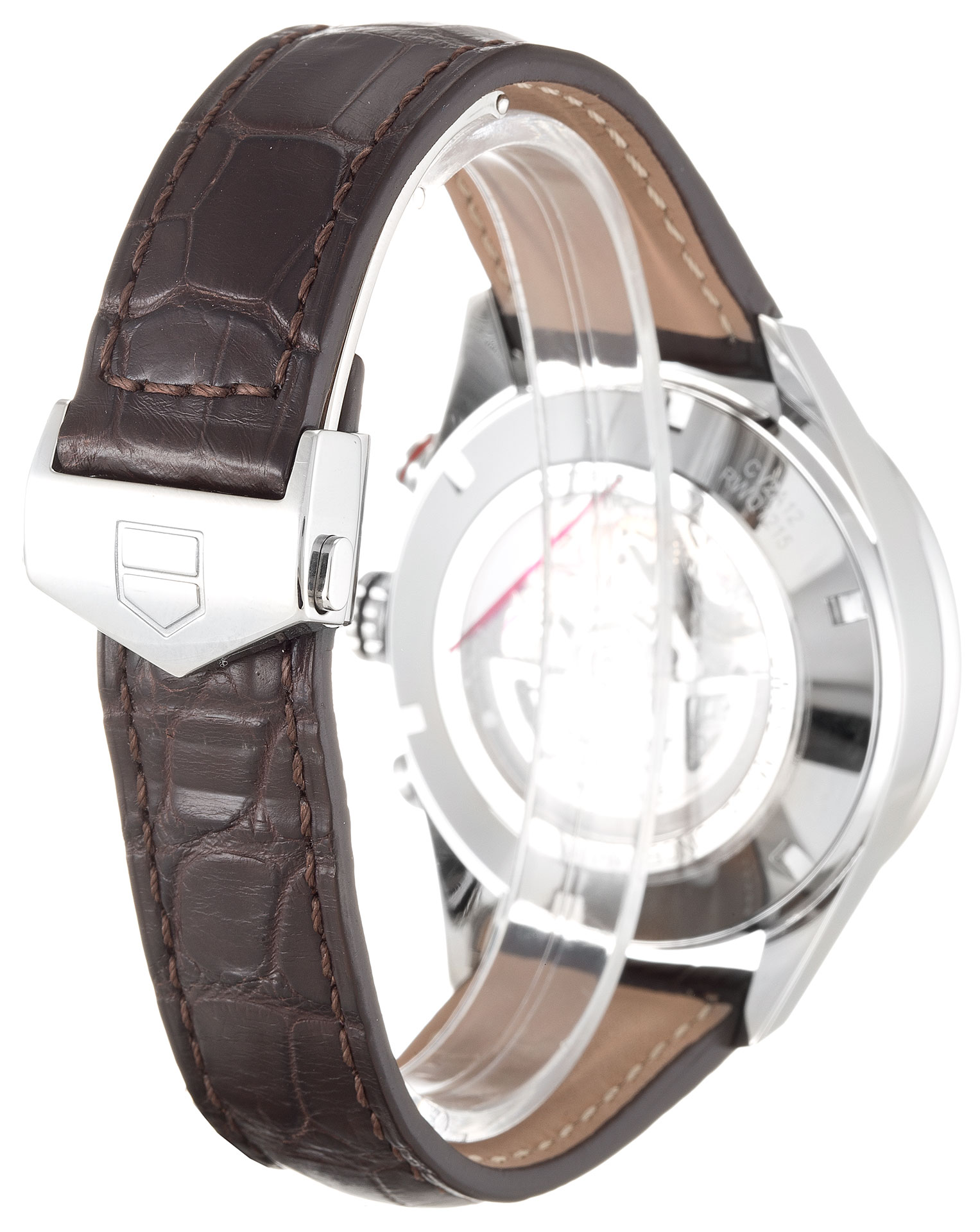 Tag Heuer Carrera CV2A12.FC6236 - Quartz - Mens - Brown Baton Dial - Steel Case - Replica Watch