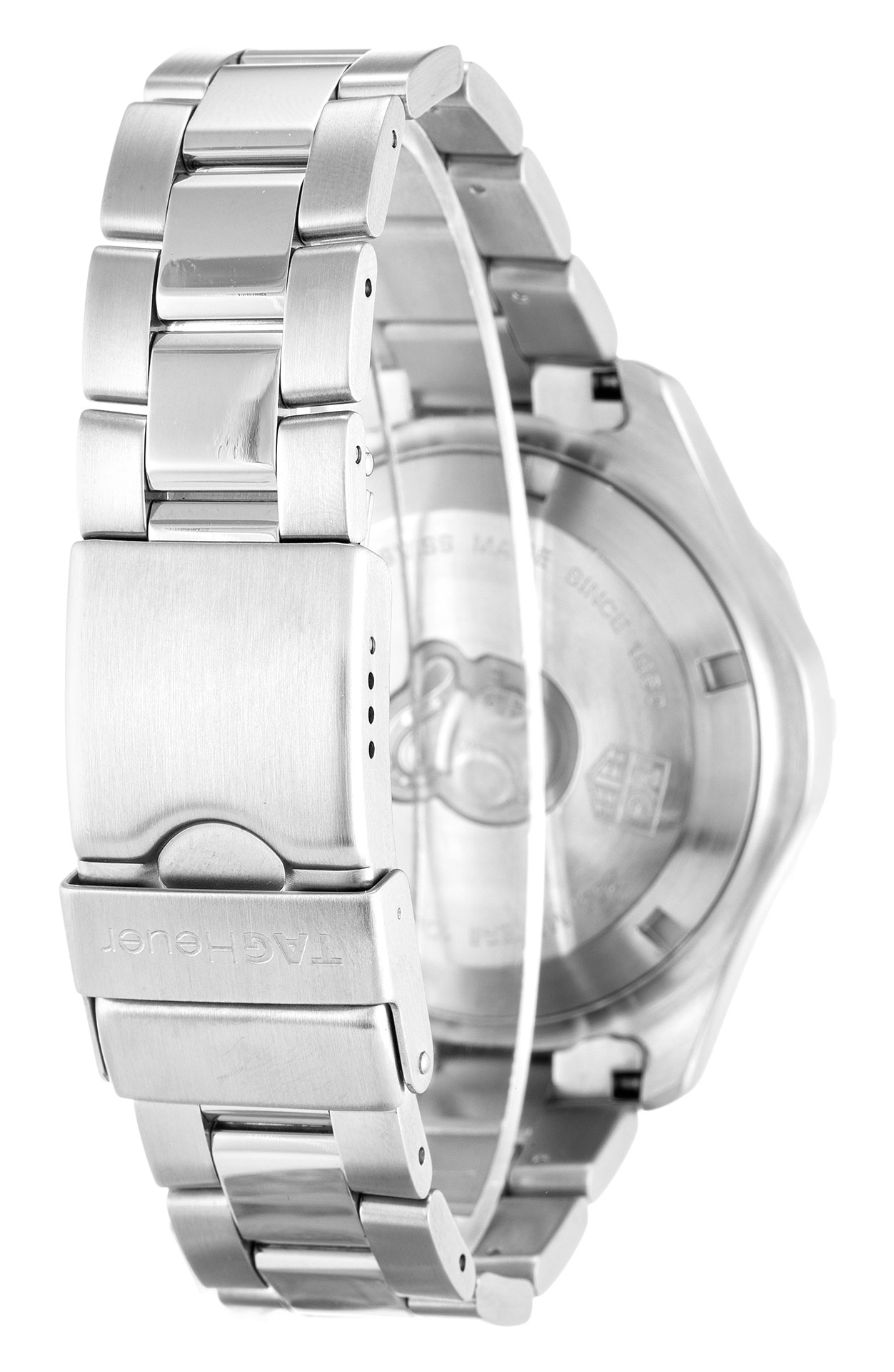 Tag Heuer Aquaracer CAF1111.BA0803 Quartz Mens Watch, 41MM Steel Case, Silver Dial