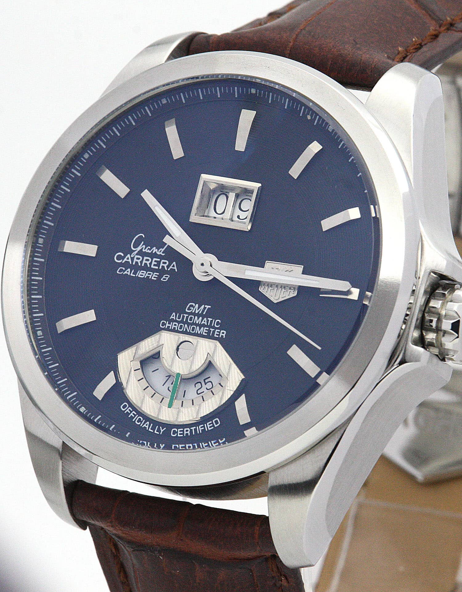 -TH WAV5113.FC6231 Automatic Steel Case - Brown Baton Dial Replica Watch